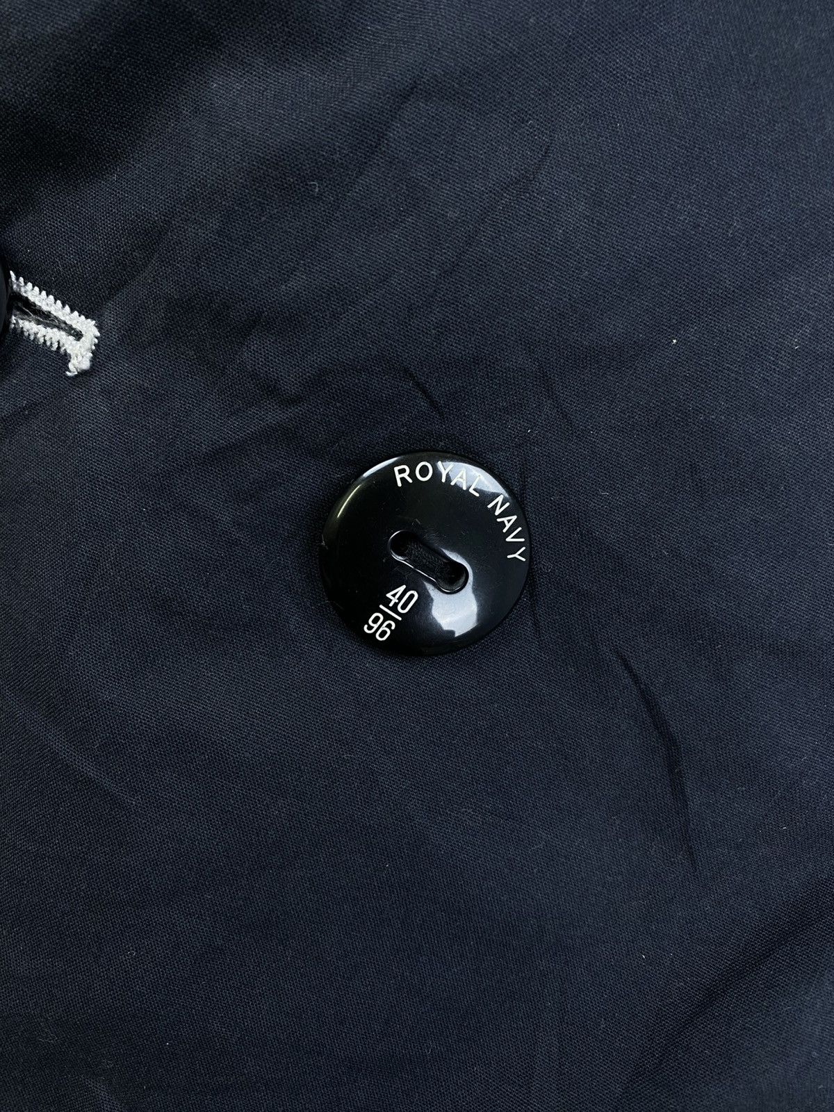 Japanese Brand Vtg Oilcake Premium Black Double Collar Jacket Size US M / EU 48-50 / 2 - 7 Thumbnail