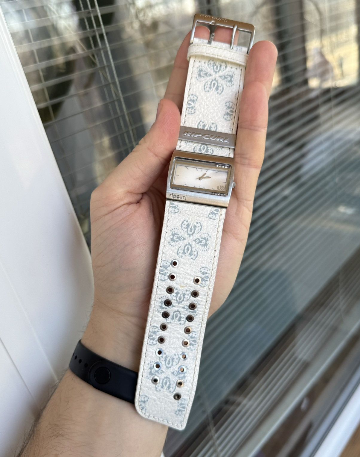Japanese Brand × Rip Curl 🌊Vintage 00s Surf Rip Curl watch Y2K rare bracelet leather Size ONE SIZE - 5 Thumbnail