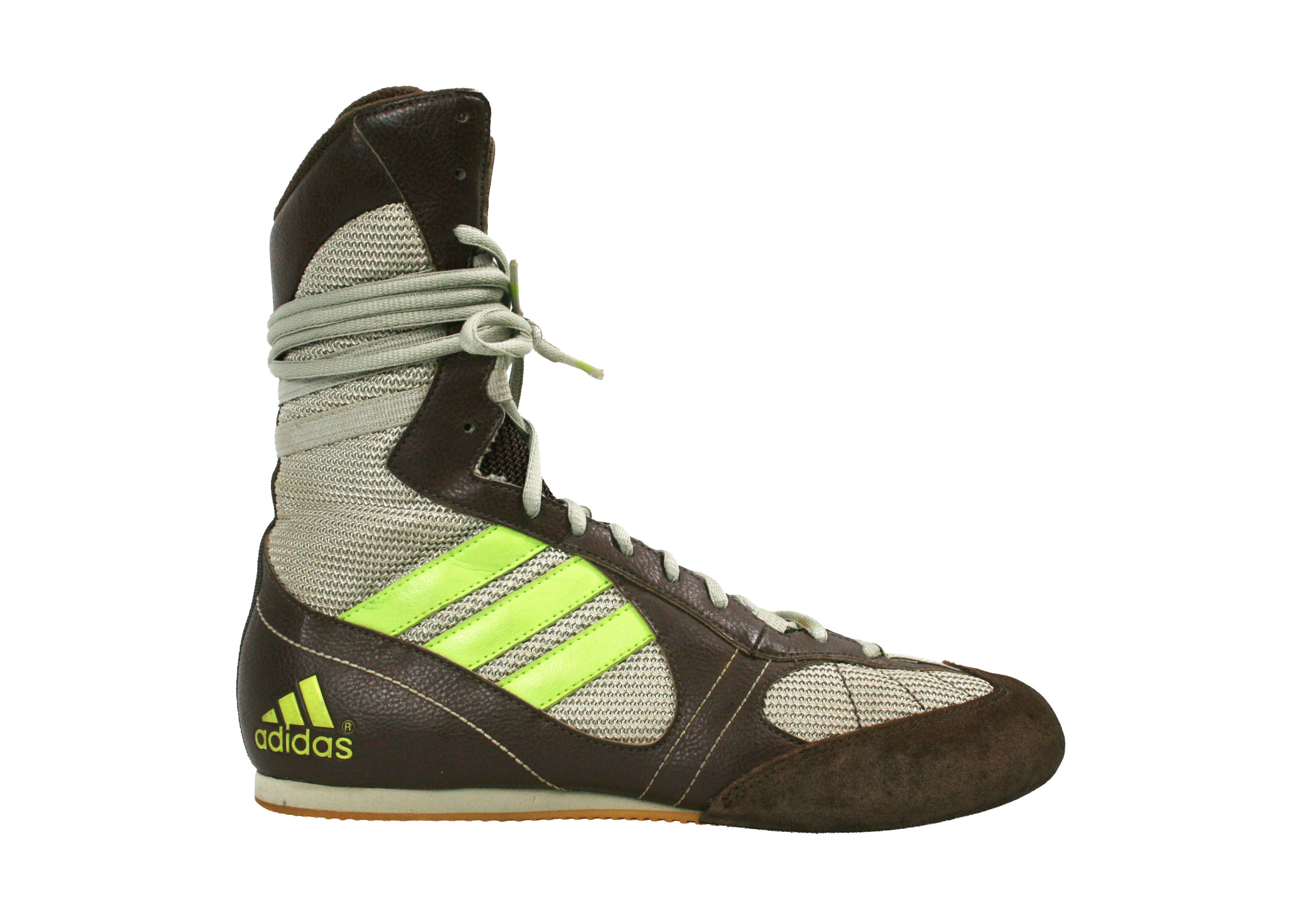 Adidas 2004 Tygun Boxing Y2K High Laced Boots Vintage Size US 8 / IT 38 - 2 Thumbnail