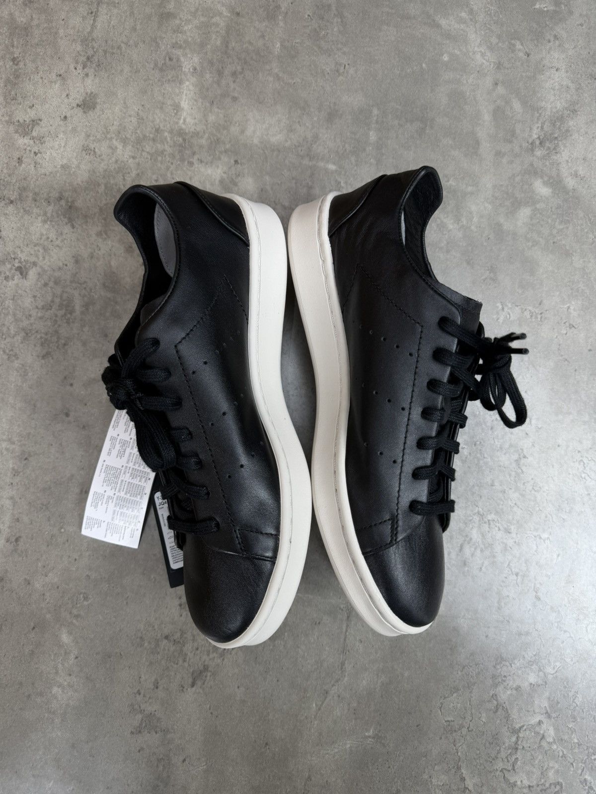 Y-3 Adidas Y-3 Stan Smith Black Size US 8 Size US 8 / EU 41 - 6 Thumbnail