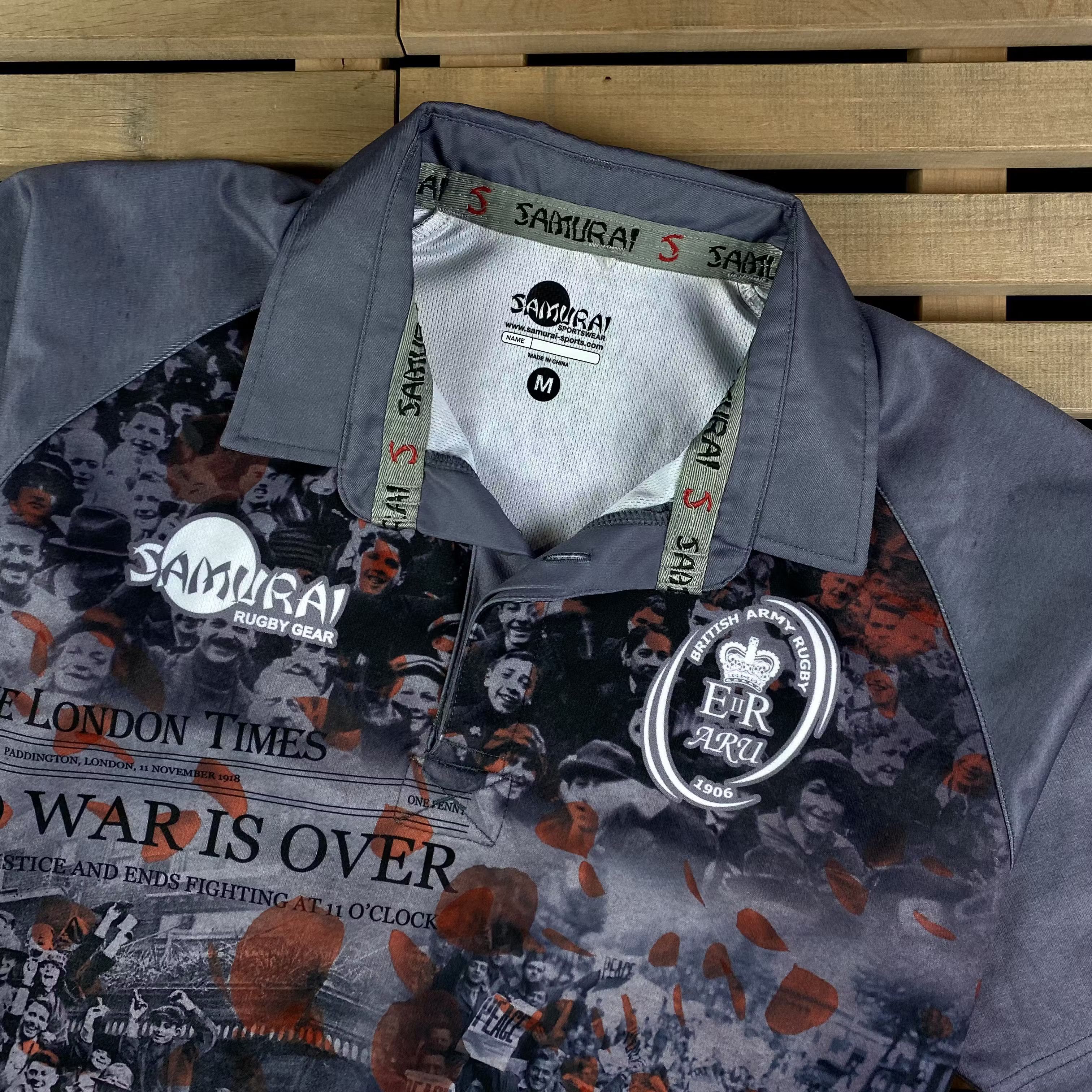 Other Mens Polo T-Shirt Samurai Size M Size US M / EU 48-50 / 2 - 2 Thumbnail