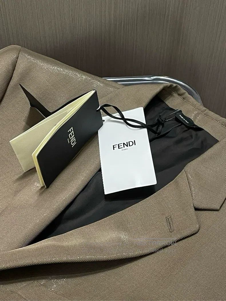 Fendi Fendi Blazer Jacket Size 52L - 4 Thumbnail