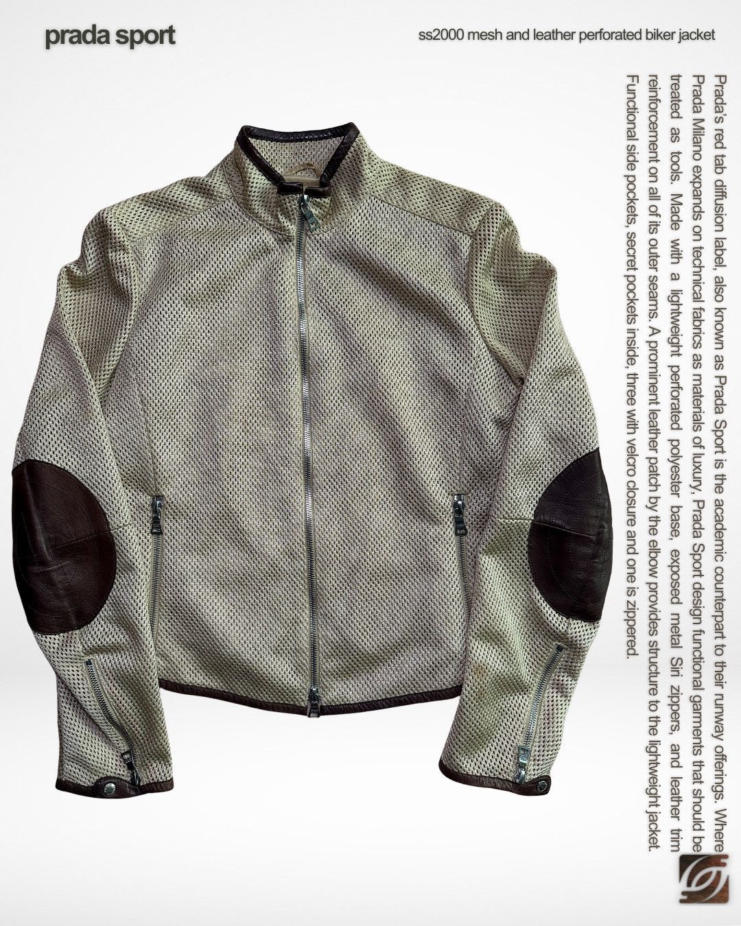 SS2000 PRADA MEN MESH T-SHIRT Black Cotton T-shirt | PRADA SS2000