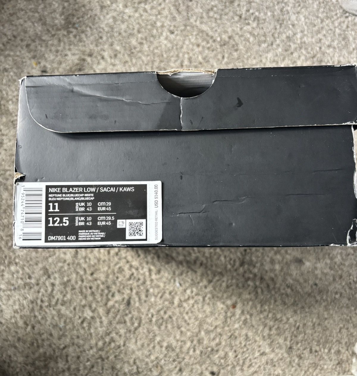 Kaws × Nike × Sacai Nike BlazerLow/Sacai/ Kaws Size US 11 / EU 44 - 4 Thumbnail