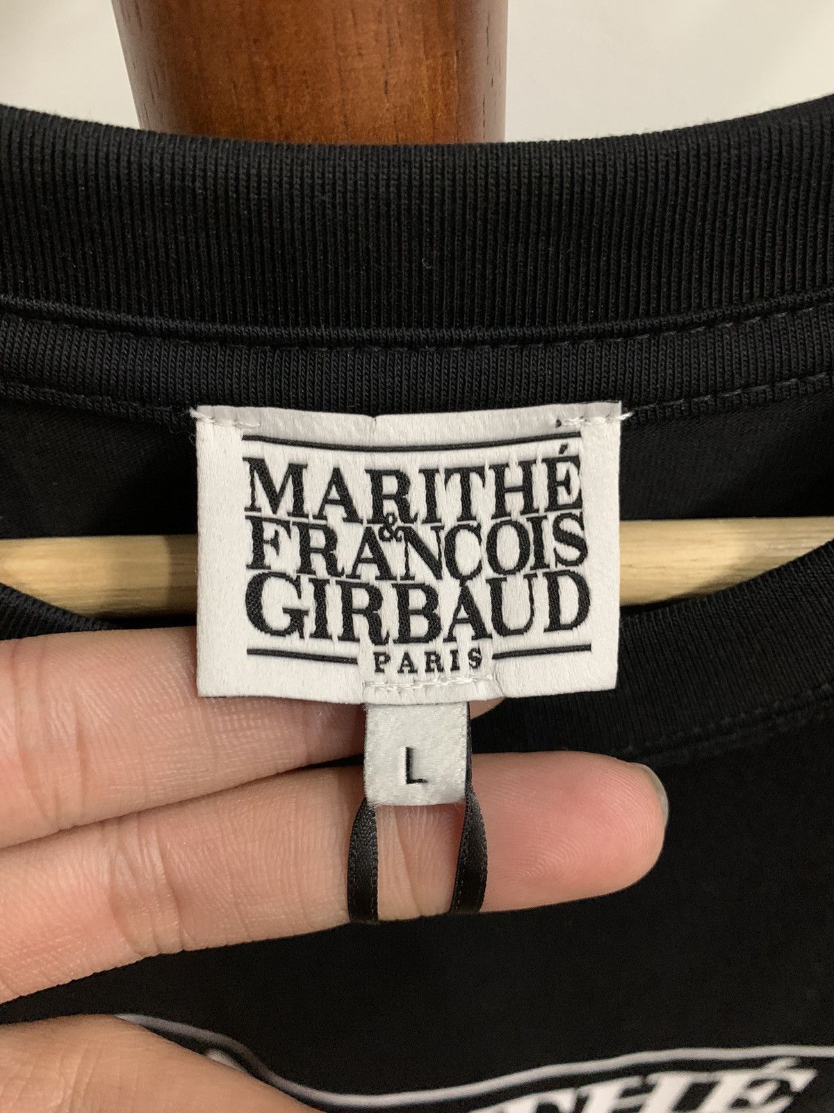 Marithe + Francois Girbaud Marithe Francois Girbaud Printed Big Logo Sleeveless Shirts Size US L / EU 52-54 / 3 - 3 Thumbnail
