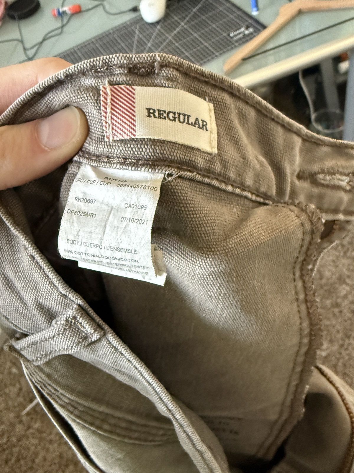 Dickies Mushroom Brown Dickies Size US 30 / EU 46 - 4 Thumbnail