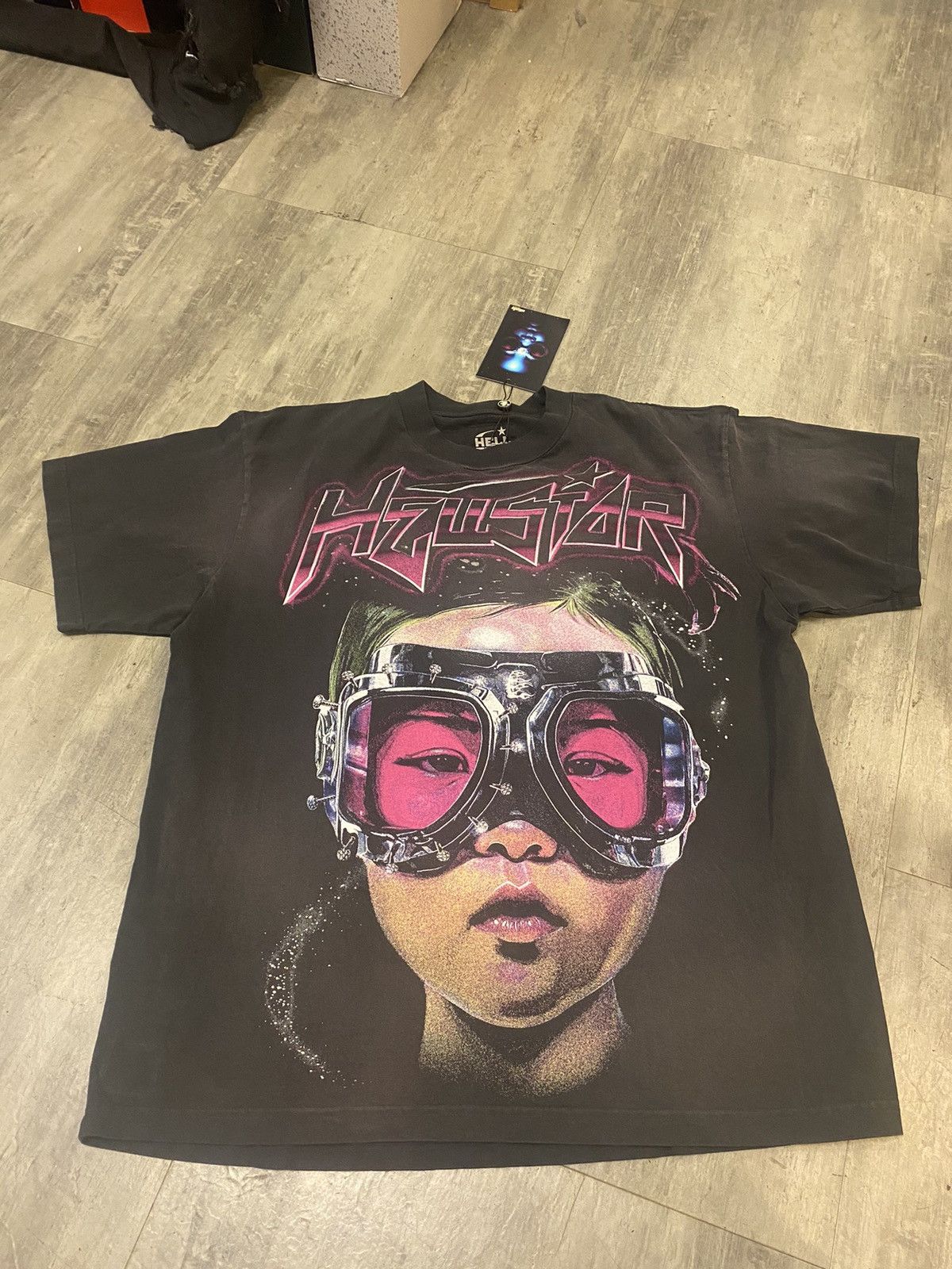 image of Hellstar Hell Star New Future Size Large in Black, Men's