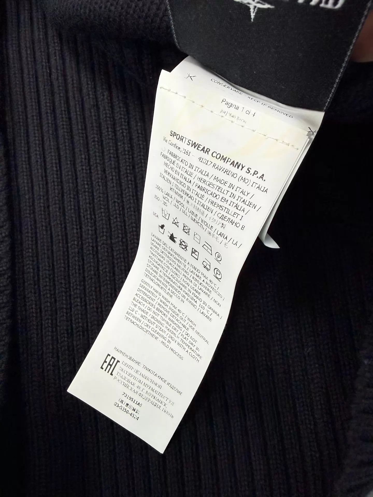 Stone Island Stone Island Ghost Hoodie Black L Size US L / EU 52-54 / 3 - 5 Thumbnail