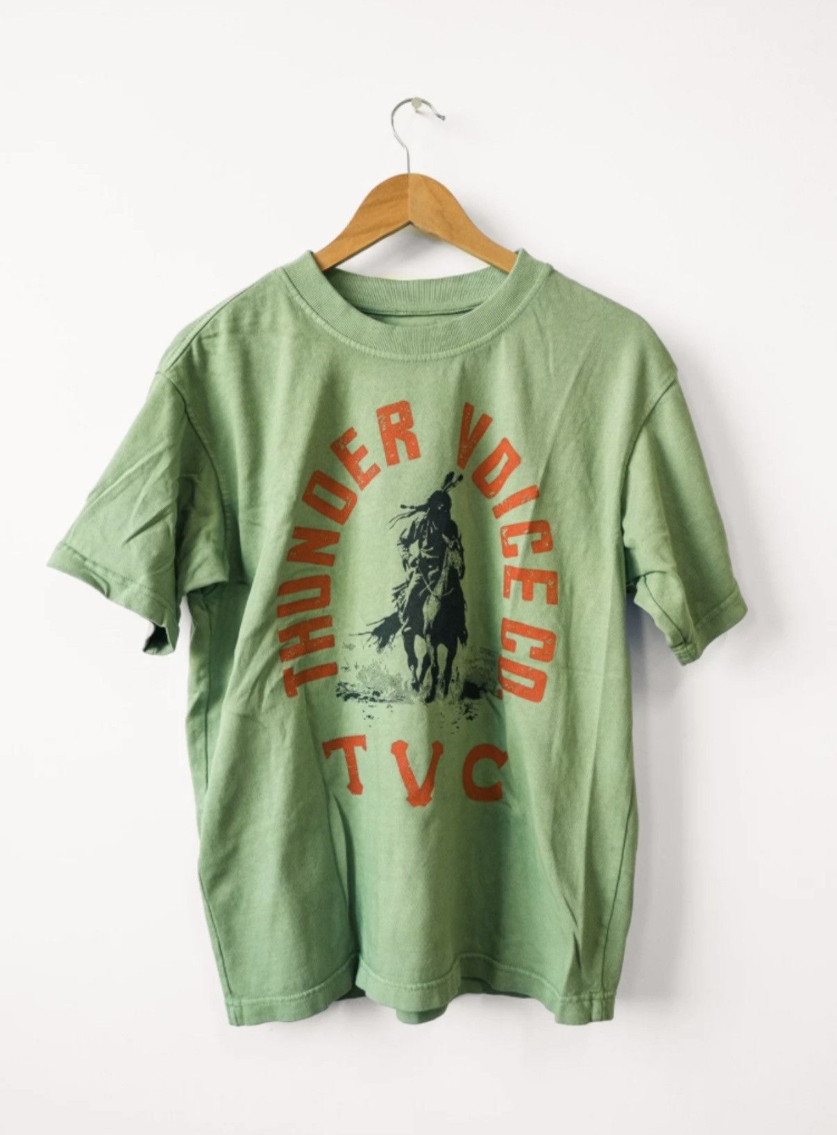 Other THUNDERVOICE HAT CO. Lime Green T-Shirt Hand Dyed Size M Size US M / EU 48-50 / 2 - 1 Thumbnail