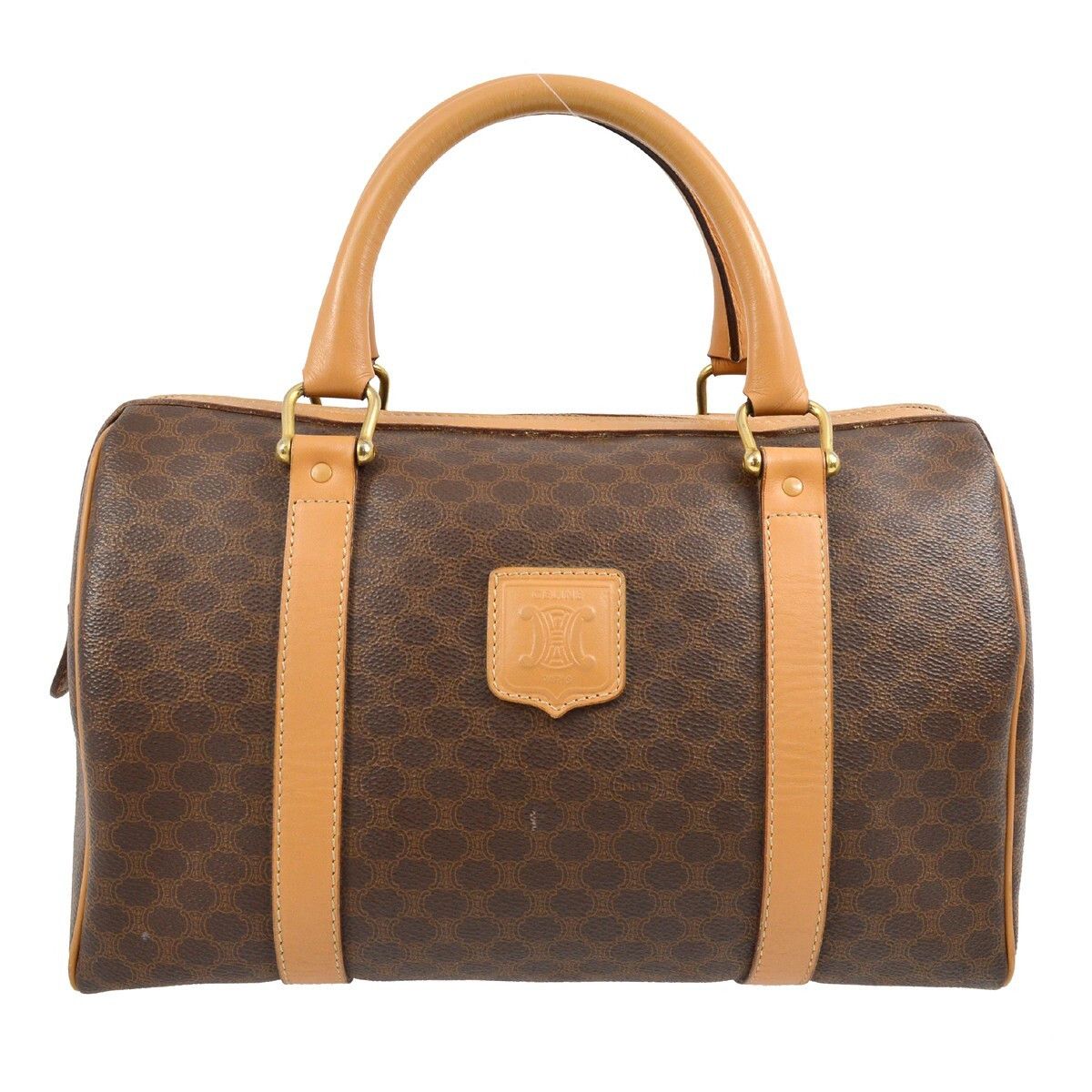 Celine Celine Vintage Macadam Boston bag Canvas Size ONE SIZE - 1 Thumbnail