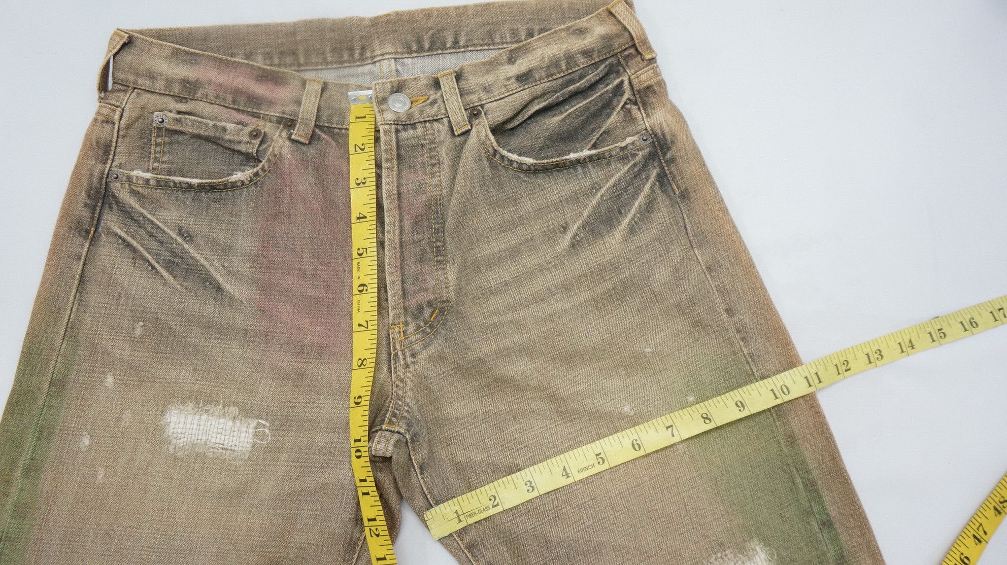 Takeo Kikuchi TAKEO KIKUCHI Distressed Vintage Jeans Size US 30 / EU 46 - 9 Thumbnail