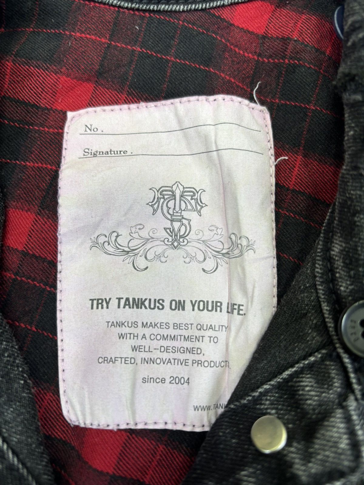Other 💥Designer Style💥Tankus Distresed Patchwork Denim Jacket F934 Size US S / EU 44-46 / 1 - 10 Thumbnail