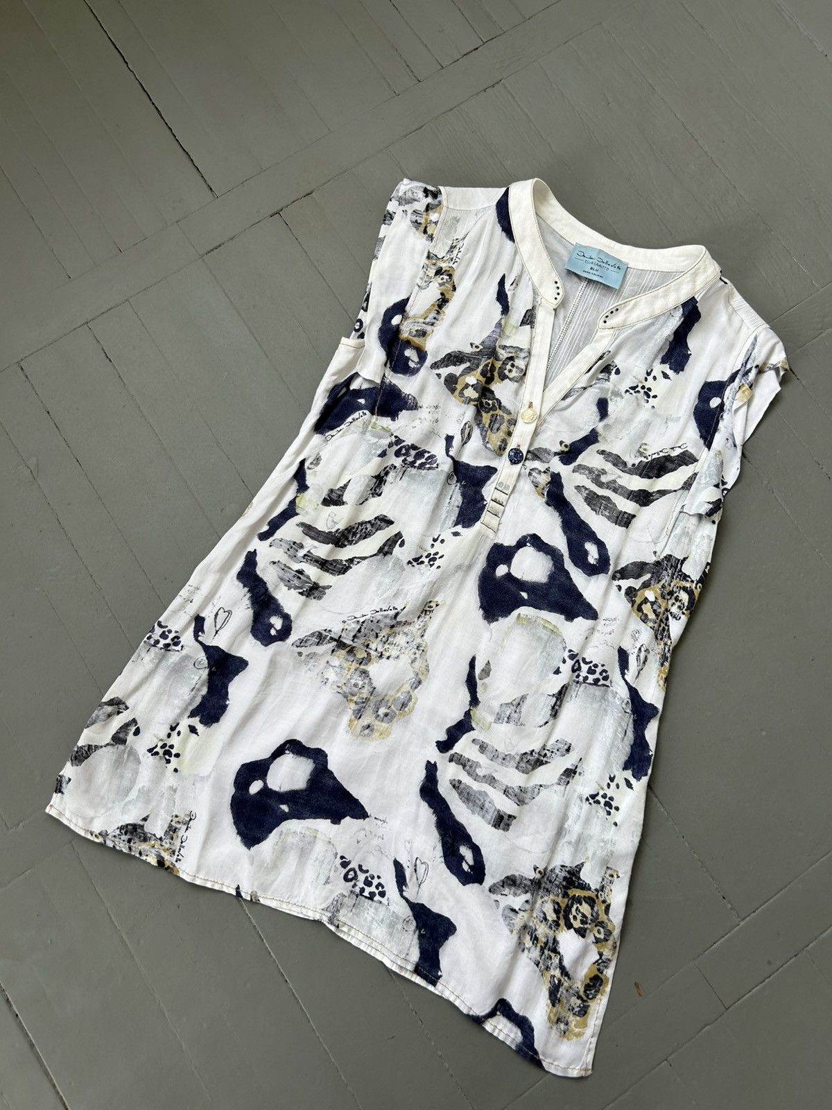 Elisa Cavaletti Elisa Cavaletti viscose blouse tank top Size M / US 6-8 / IT 42-44 - 2 Thumbnail
