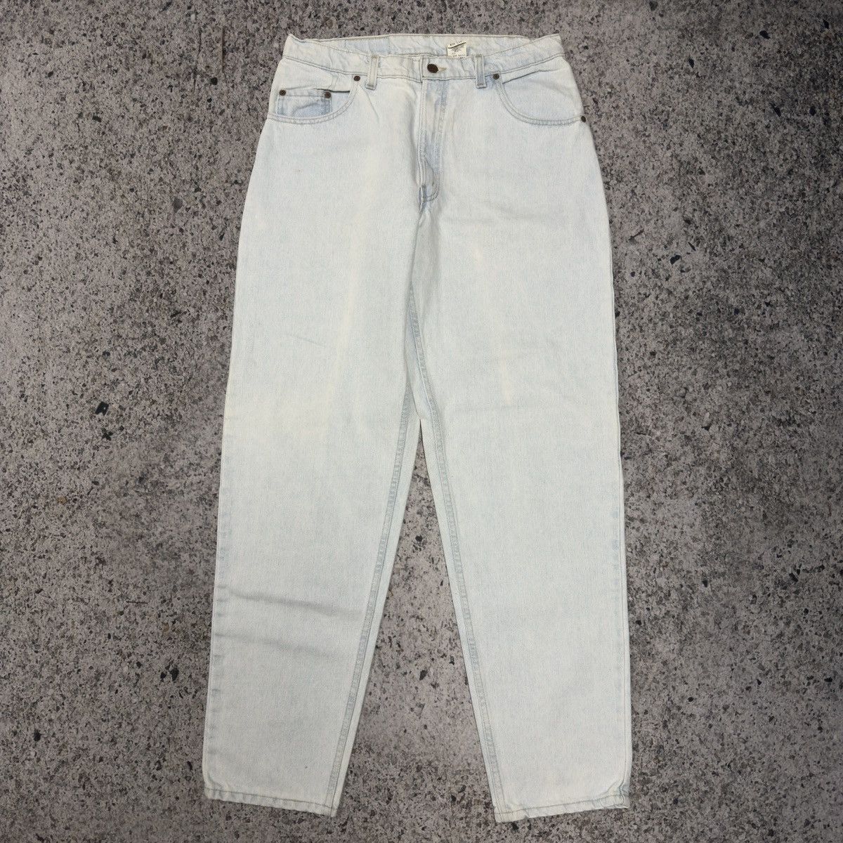 Levi's 90s Levi’s 560 Light Wash Denim Jeans ERD Grunge Chrome Size US 35 - 2 Thumbnail