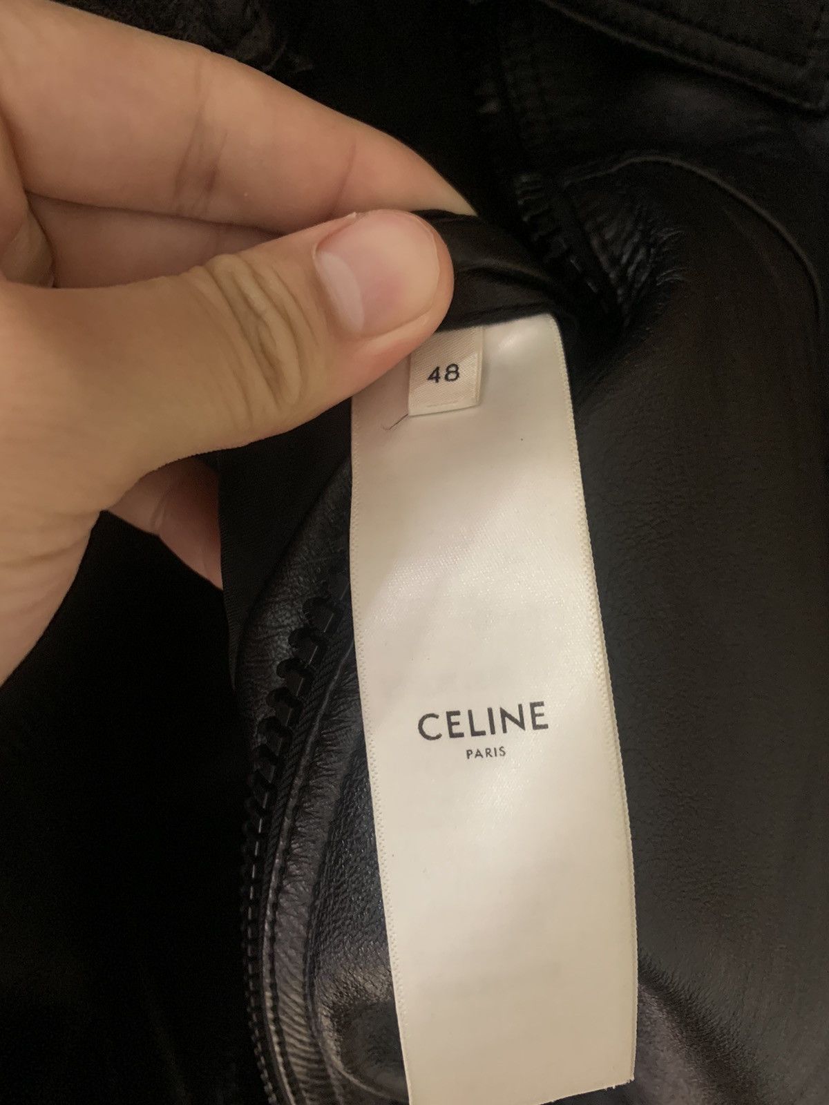 Celine Celine 2022SS Tassel Studded leather jacket Size US M / EU 48-50 / 2 - 5 Thumbnail