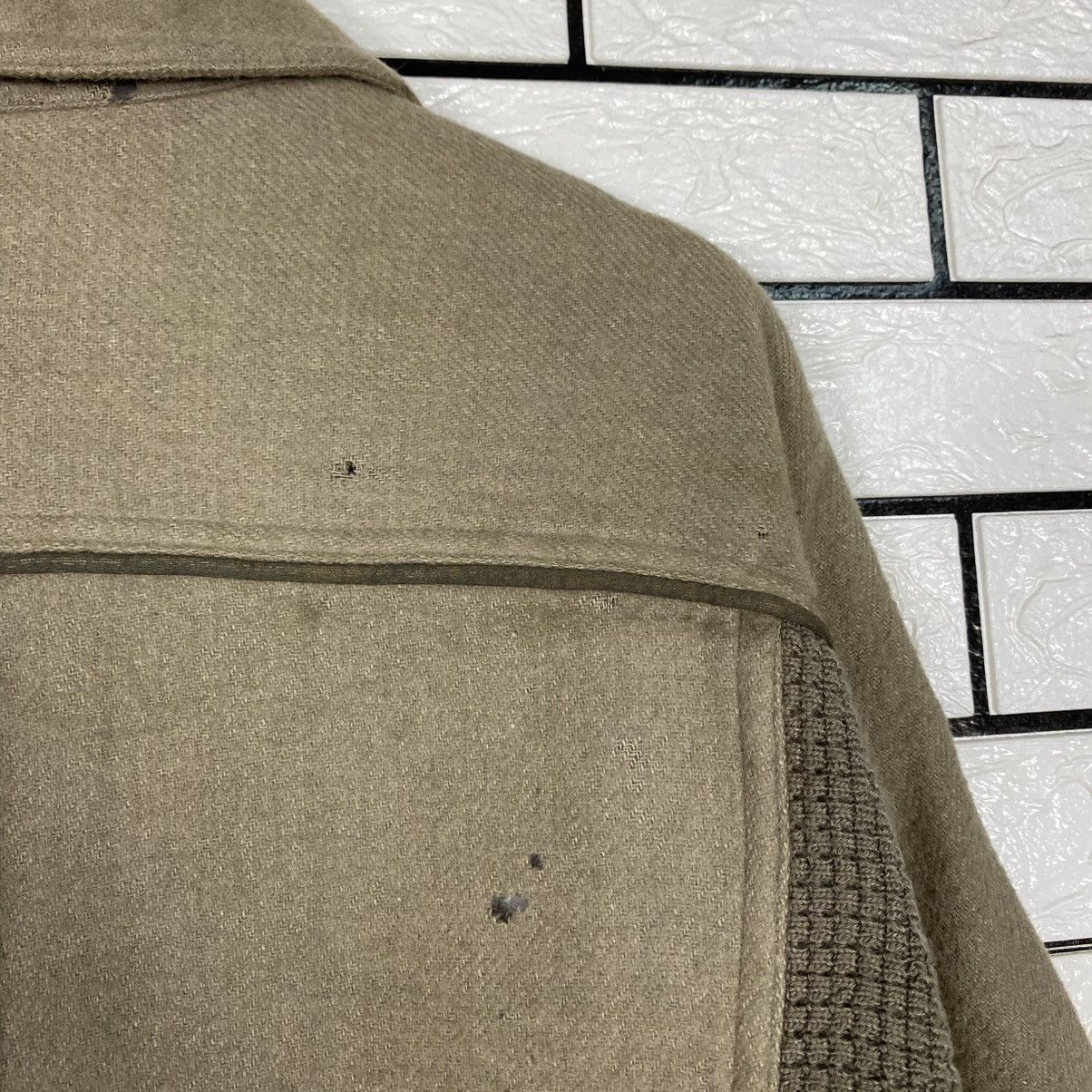 Japanese Brand Vintage Wool Bomber Jacket Drigo Japan Issey Miyake Size US L / EU 52-54 / 3 - 15 Thumbnail