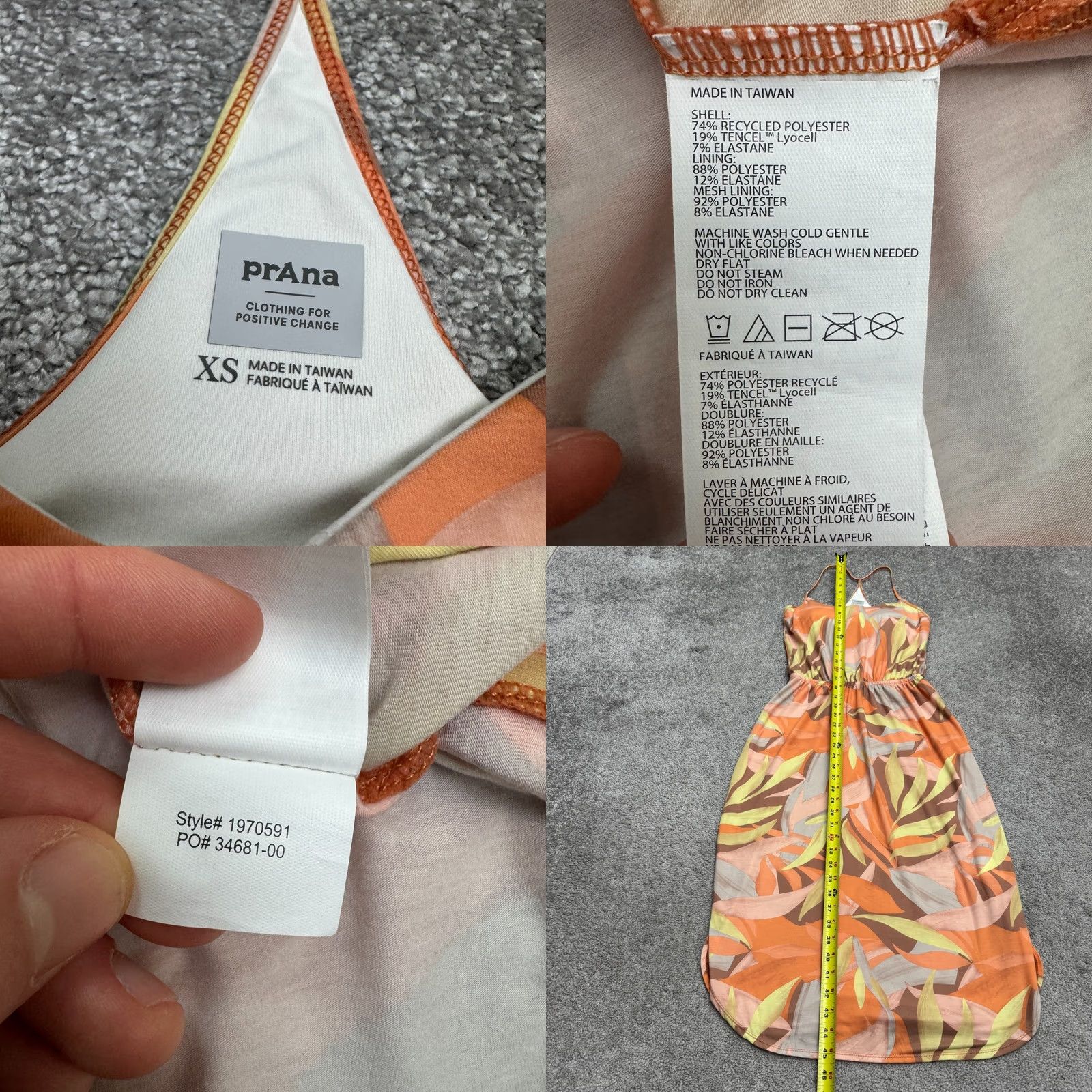 Prana VINTAGE? No. (Original says Vintage: No) Size XS / US 0-2 / IT 36-38 - 8 Thumbnail