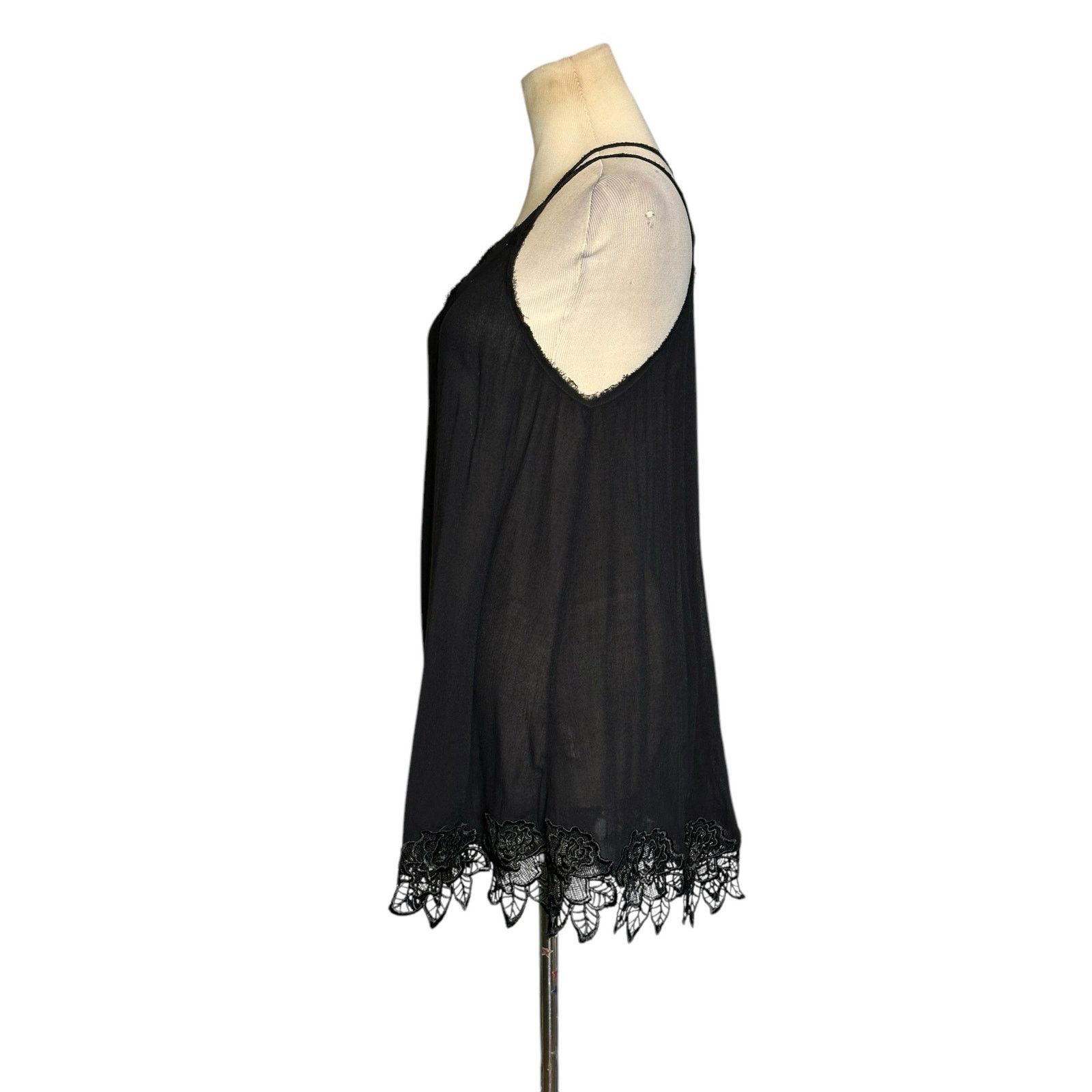 Free People Free People Wicked Spell black mini dress size XS Size XS / US 0-2 / IT 36-38 - 6 Thumbnail