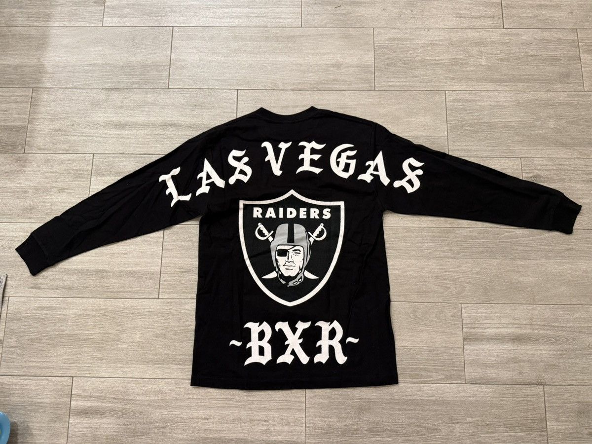 Born X Raised BORN X RAISED Las Vegas Raiders Long Sleeve T-Shirt Black L Size US L / EU 52-54 / 3 - 6 Thumbnail