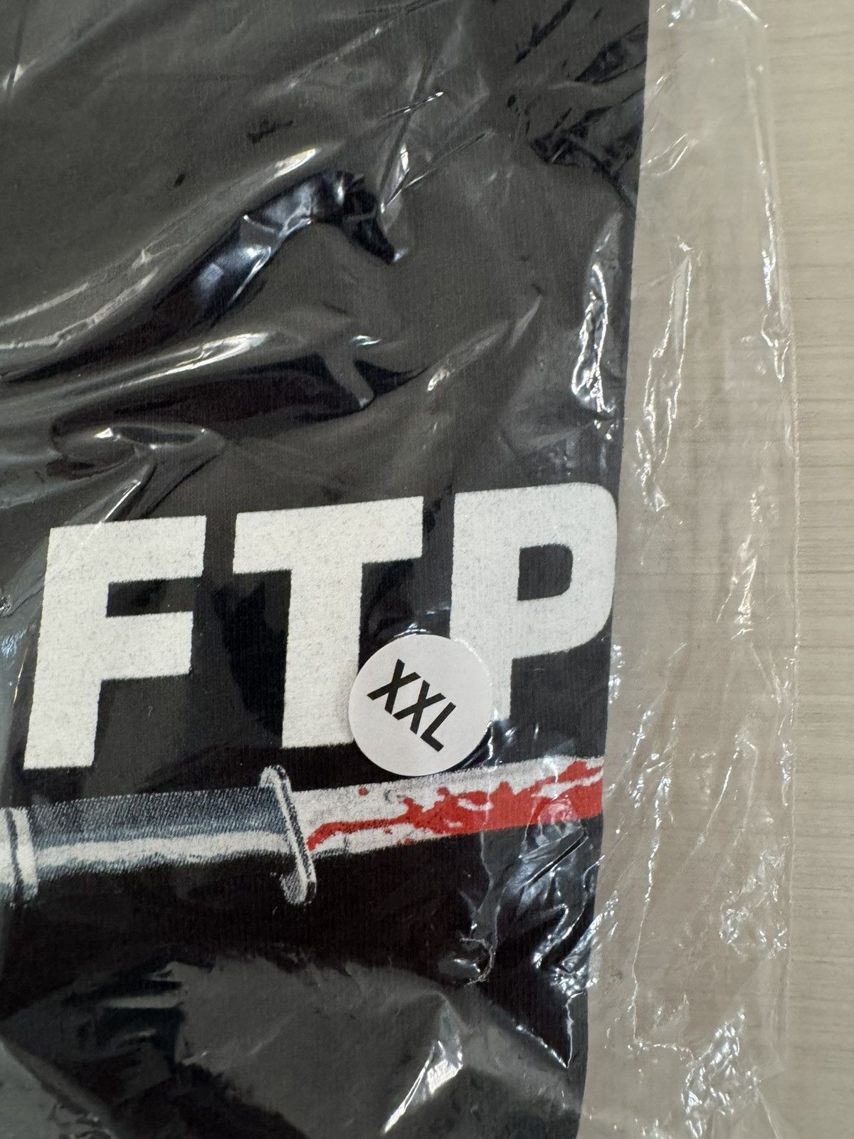Fuck The Population FTP FUCKTHEPOPULATION ghostface logo tee BLACK sz 2L IN HAND Size US XXL / EU 58 / 5 - 5 Thumbnail