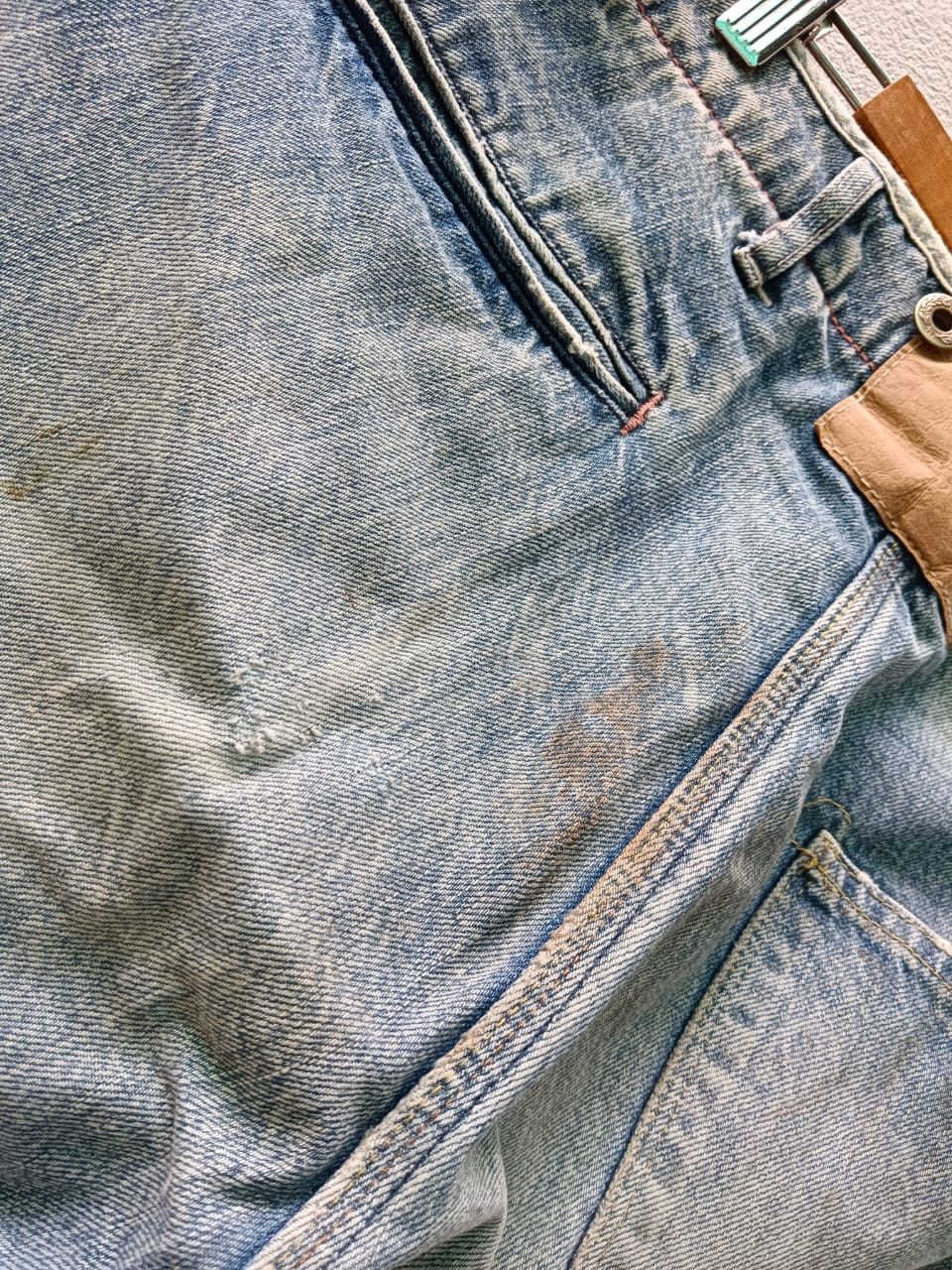 Paul Smith × Paul Smith Red Ear Paul Smith Red Ear Denim Bush Pants Size US 36 / EU 52 - 3 Thumbnail