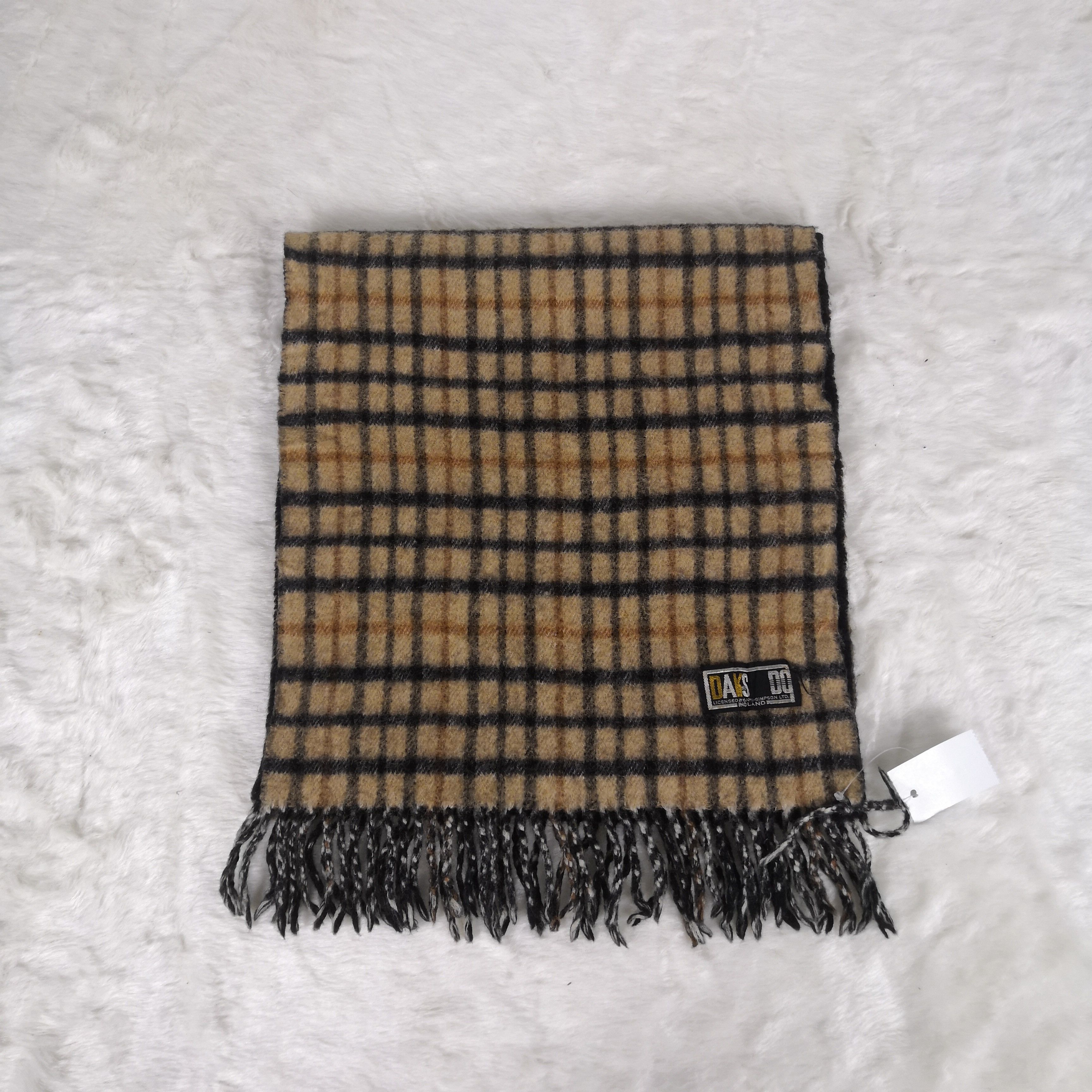 DAKS Vintage DAKS London Scarf Check Muffler Wool Scarves . Size ONE SIZE - 2 Thumbnail