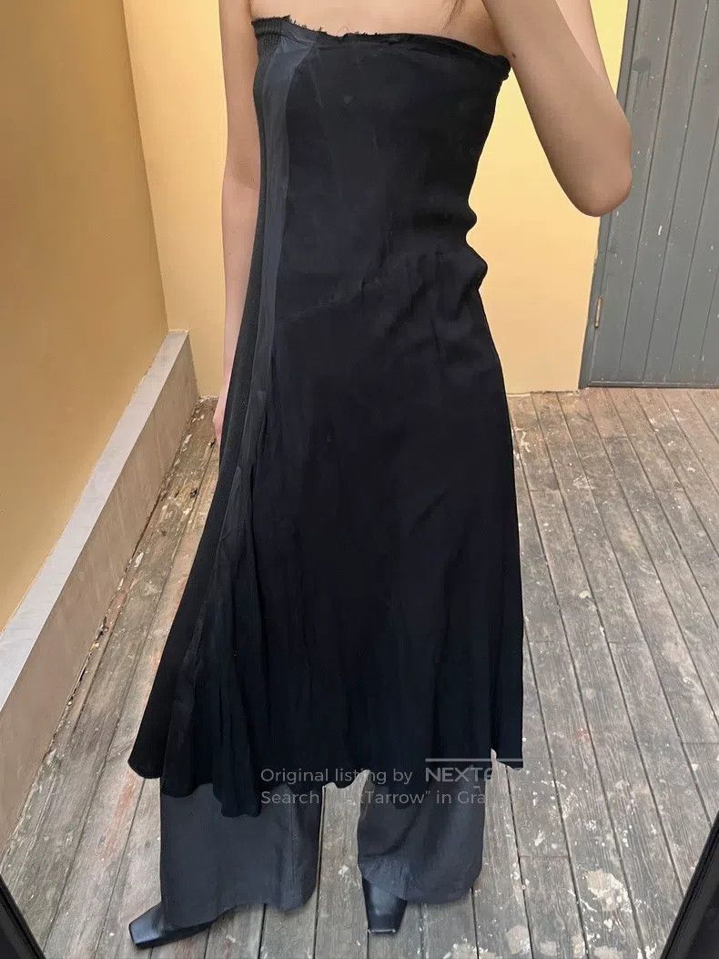 Comme des Garcons Comme Des Garcons Black mesh detail sweetheart dress, size Size M / US 6-8 / IT 42-44 - 3 Thumbnail