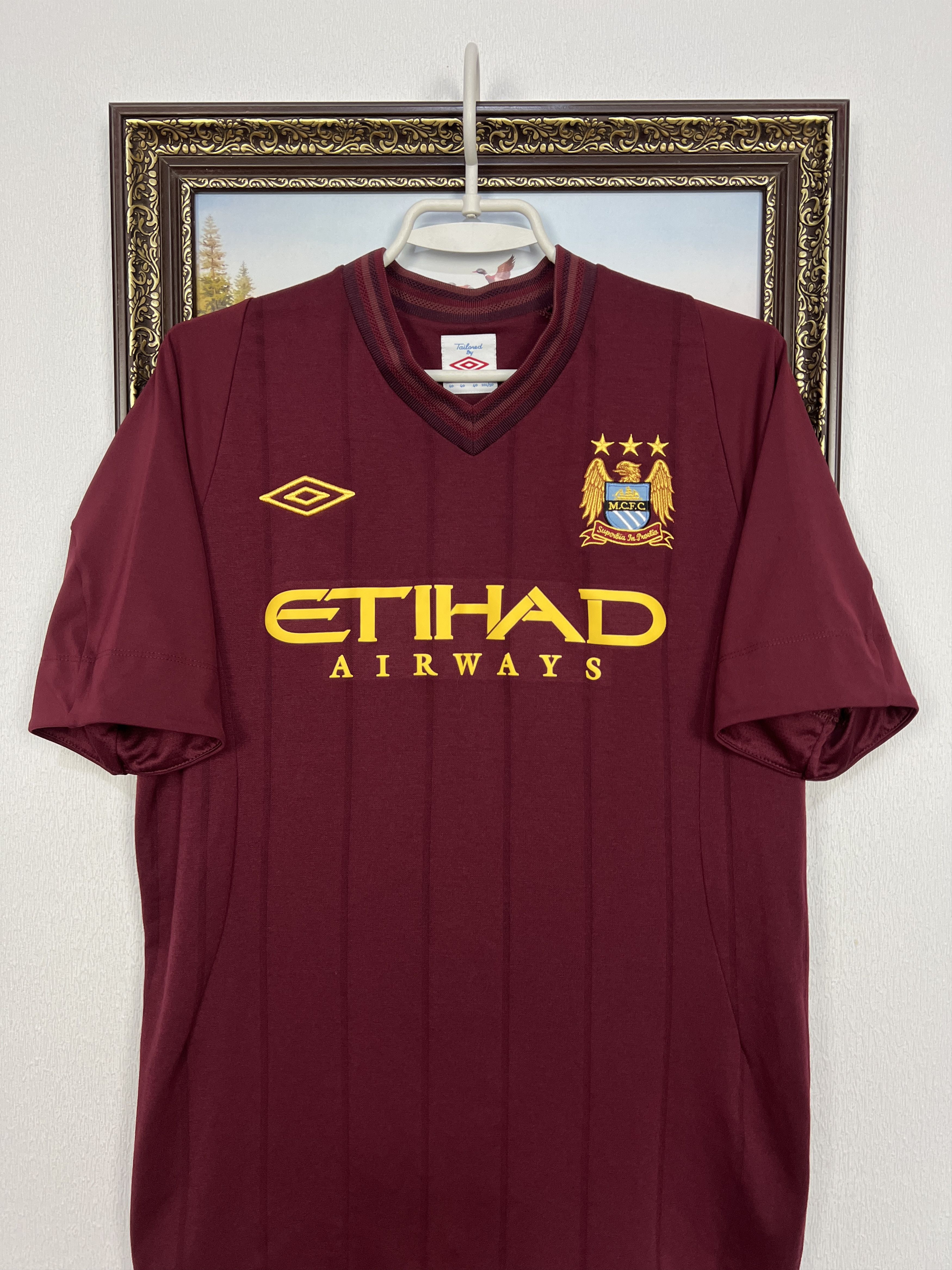 Umbro Manchester City Away football shirt 2012 Player Issue #5 Size US M / EU 48-50 / 2 - 2 Thumbnail