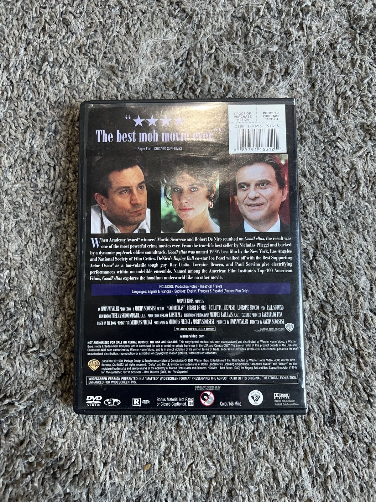 Warner Bros GoodFellas (DVD) Size ONE SIZE - 2 Thumbnail