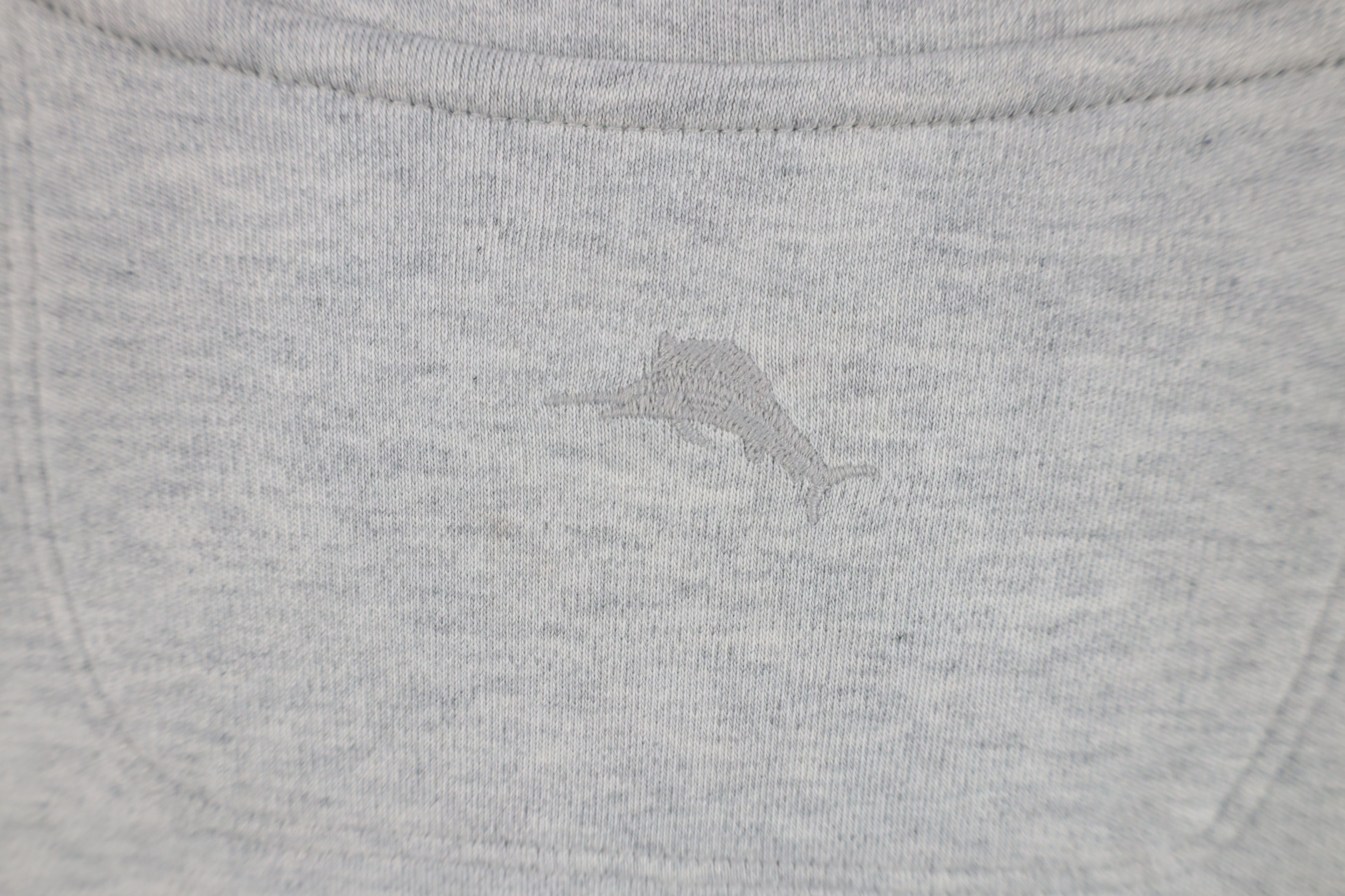 Tommy Bahama Tommy Bahama Knit Half Zip Pullover Sweater Heather Gray Size US XXL / EU 58 / 5 - 11 Thumbnail