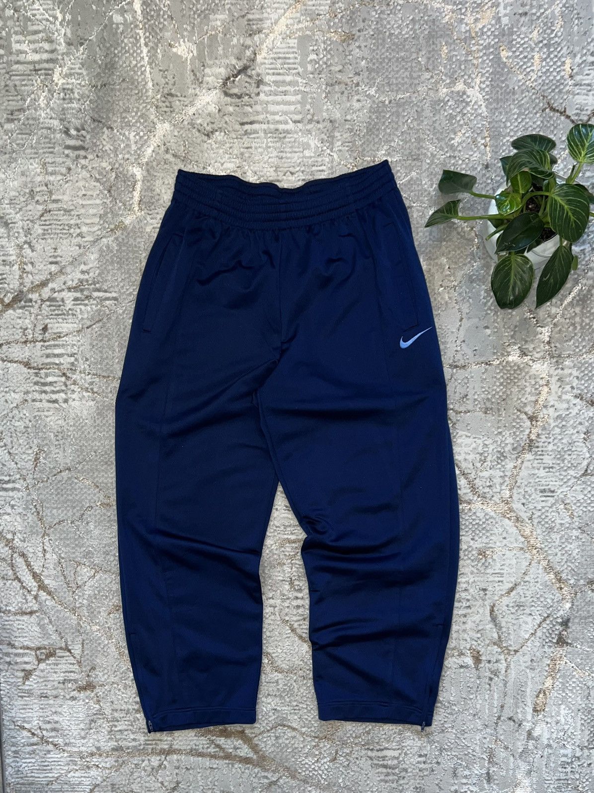 Nike × Vintage NIKE 90S VINTAGE 🦍 SWEATPANTS Y2K JOGGERS Size US 36 / EU 52 - 1 Thumbnail