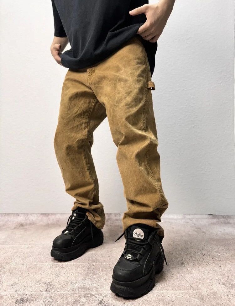 Dickies Vintage Cargo Pants Dickies Double Knee Baggy SK8 Opium Size US 34 / EU 50 - 7 Thumbnail