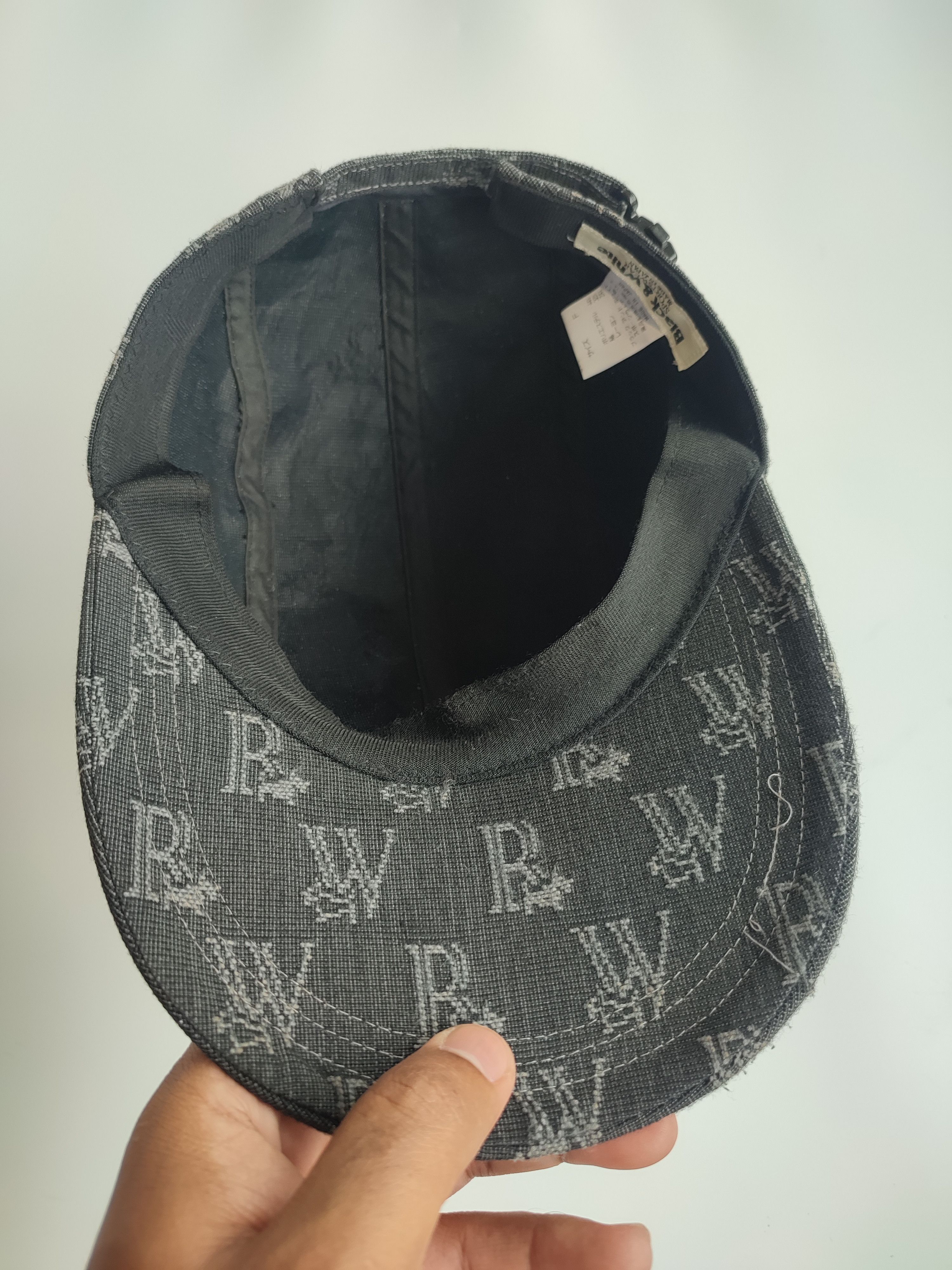Other BLACK & WHITE FULLPRINT CAP/HAT Size ONE SIZE - 7 Thumbnail