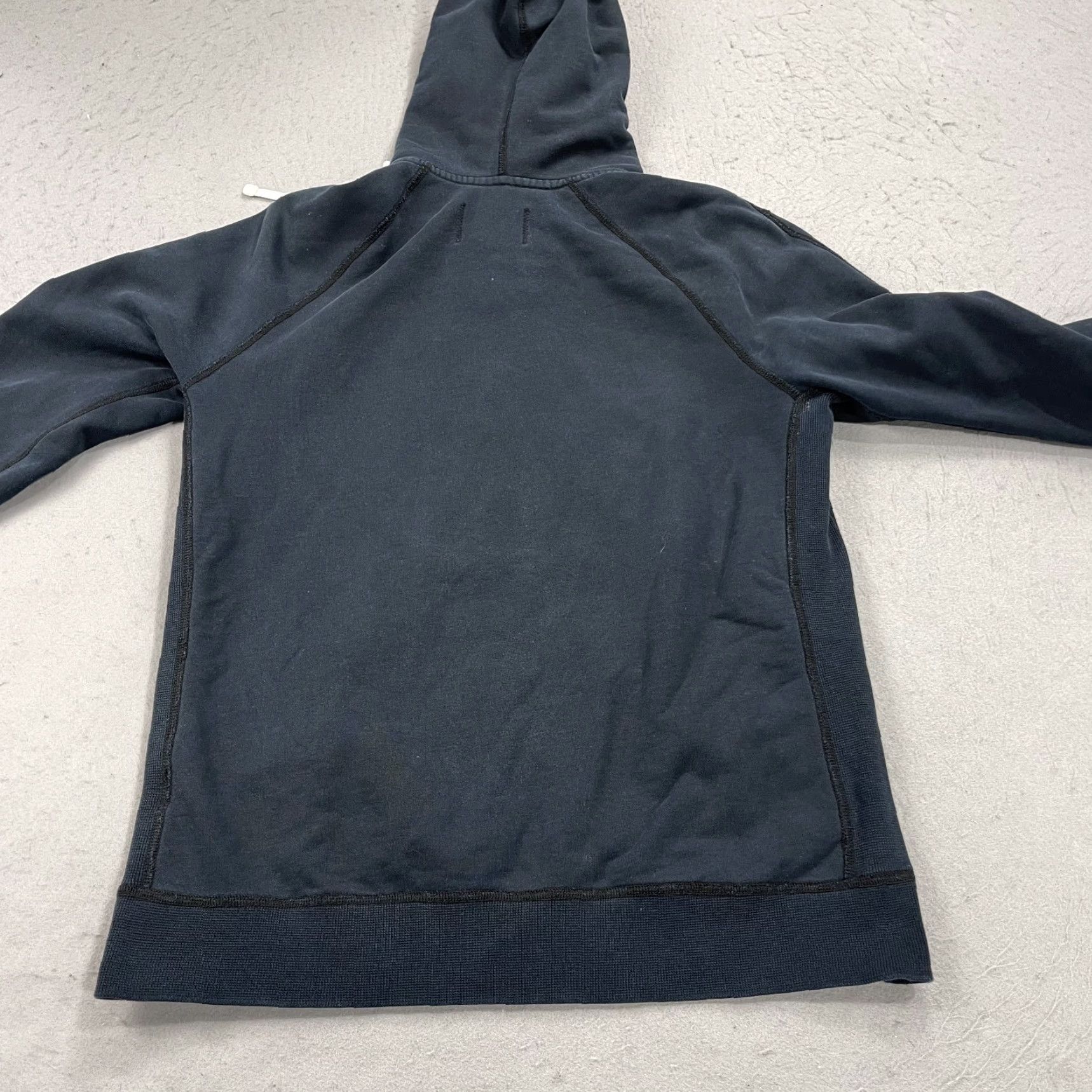 Reigning Champ VINTAGE Reigning Champ Hoodie Mens Small Black Full Zip Heavy 100% Cotton Sweatshirt Logo Size US S / EU 44-46 / 1 - 7 Thumbnail