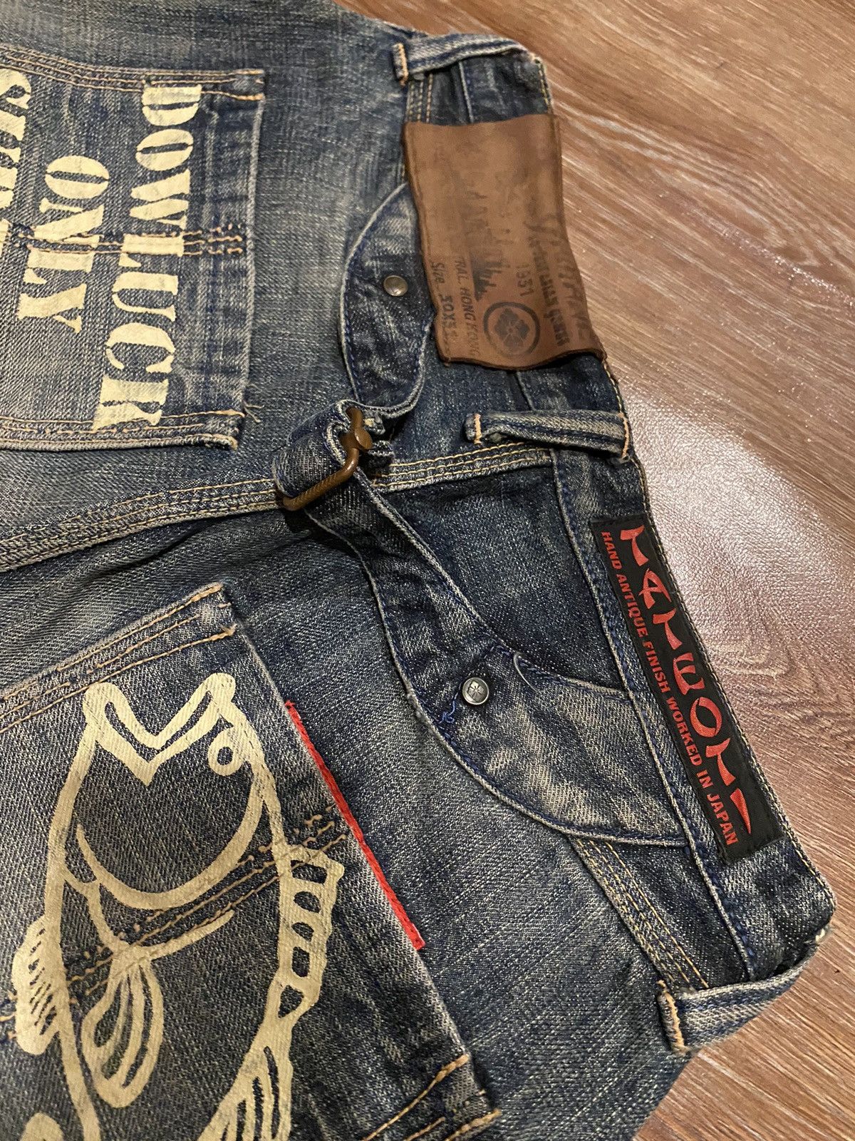Evisu Yamane by Evisu selvedge denim limited design Size US 29 - 11 Thumbnail