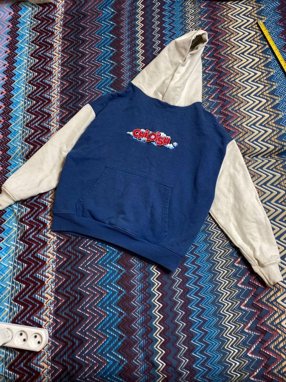 Vintage CHILDISH BOXY FIT CRAZY Y2K THEME PARK SKATER HOODIE Size US XS / EU 42 / 0 - 9 Thumbnail