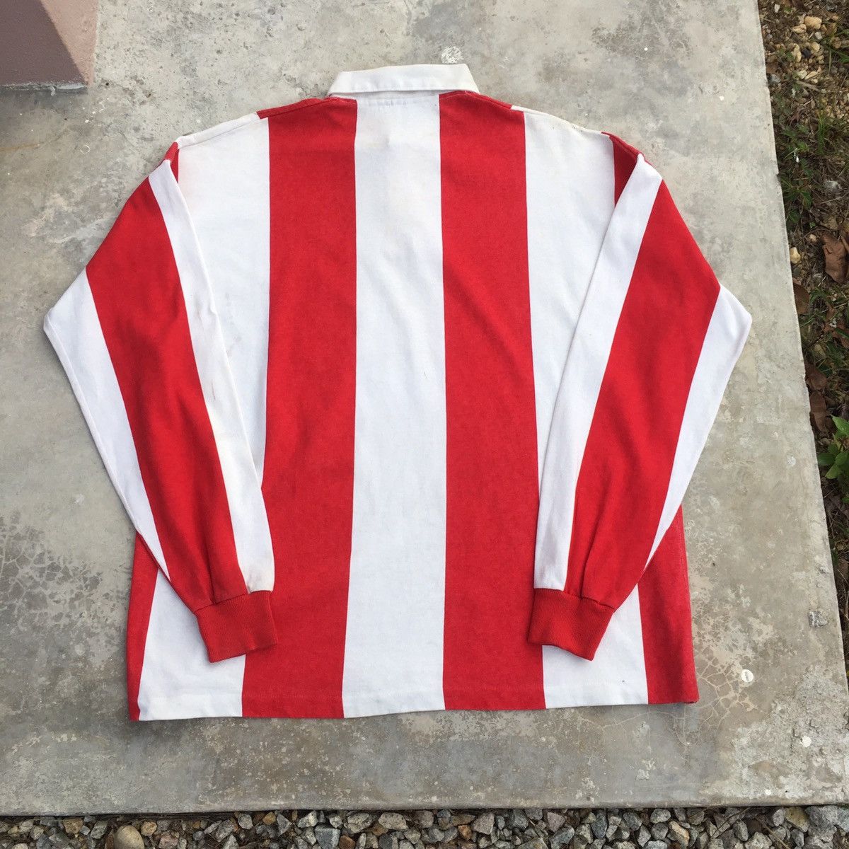 American Edition Vintage American Edition Stripes Polo Rugby Size US L / EU 52-54 / 3 - 7 Thumbnail