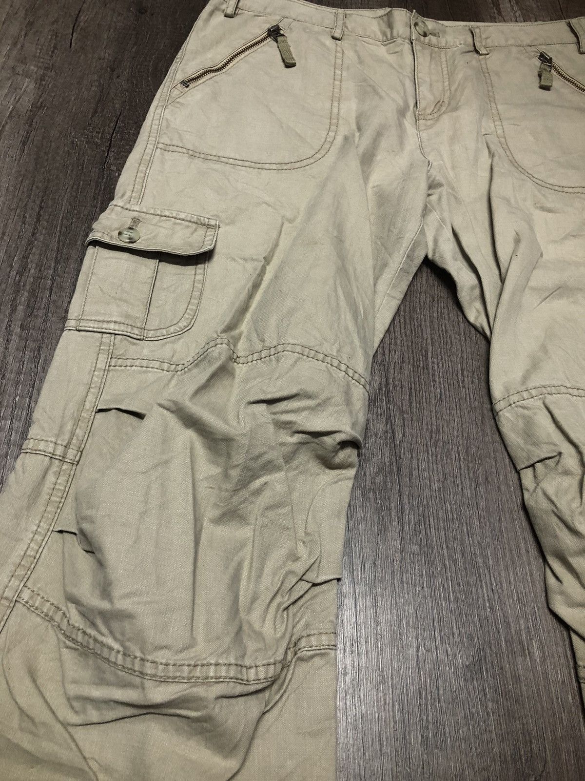 Uniqlo × Vintage Vintage Uniqlo Cargo Pants Size 32" / US 10 / IT 46 - 2 Thumbnail