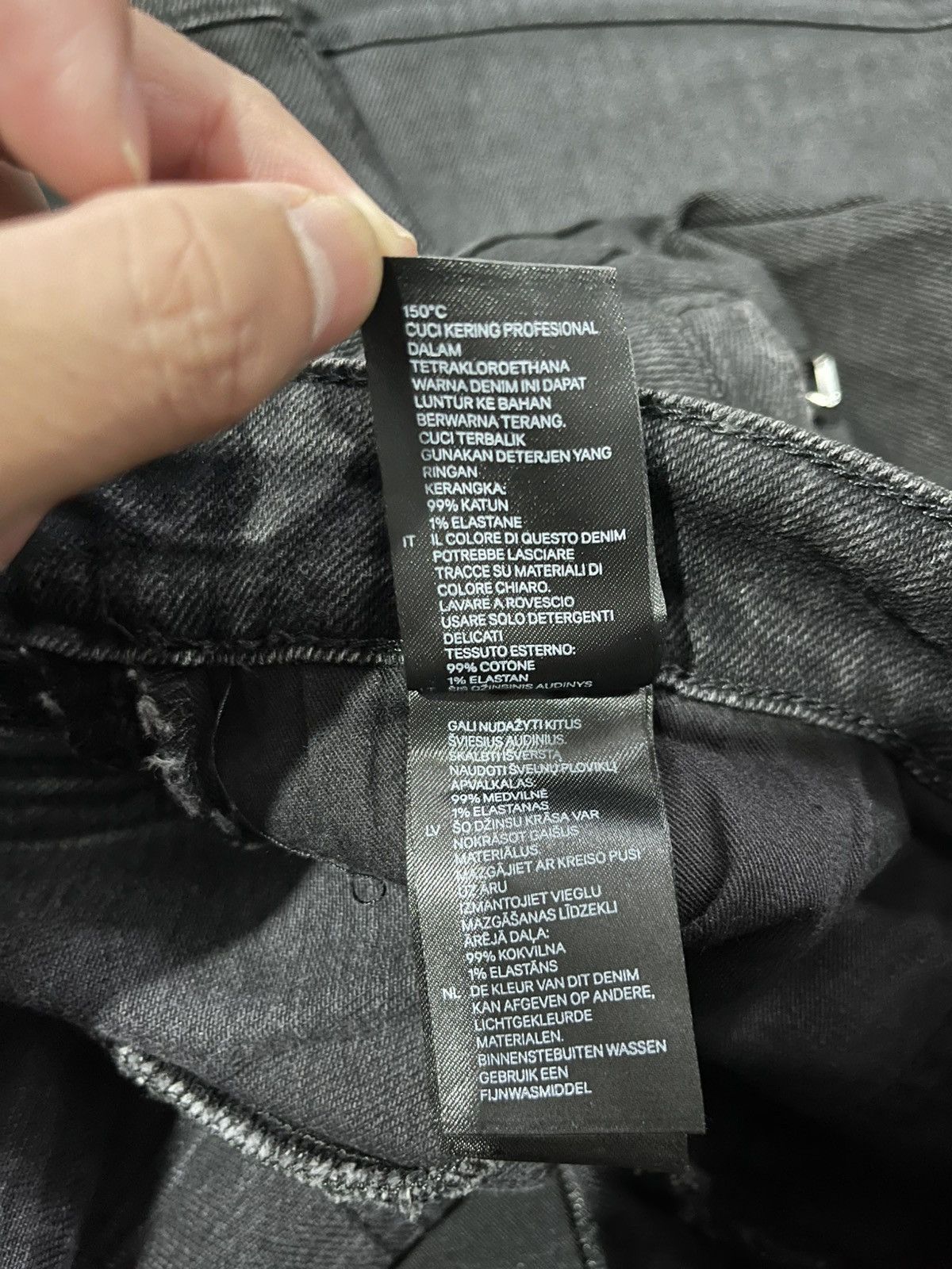 Balmain BALMAIN H&M WAXED FW2015 Size US 31 - 7 Thumbnail