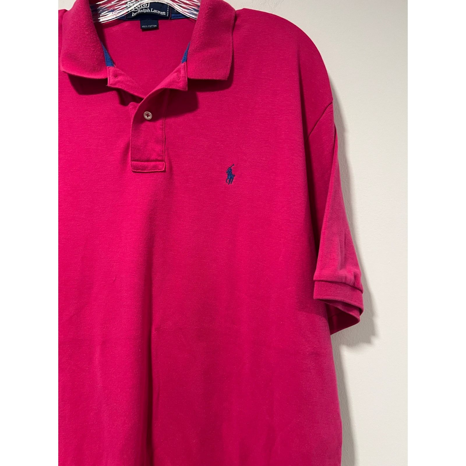 Polo Ralph Lauren Polo Ralph Lauren 100% Soft Cotton Collared Shirt Pink Large Size US L / EU 52-54 / 3 - 2 Thumbnail