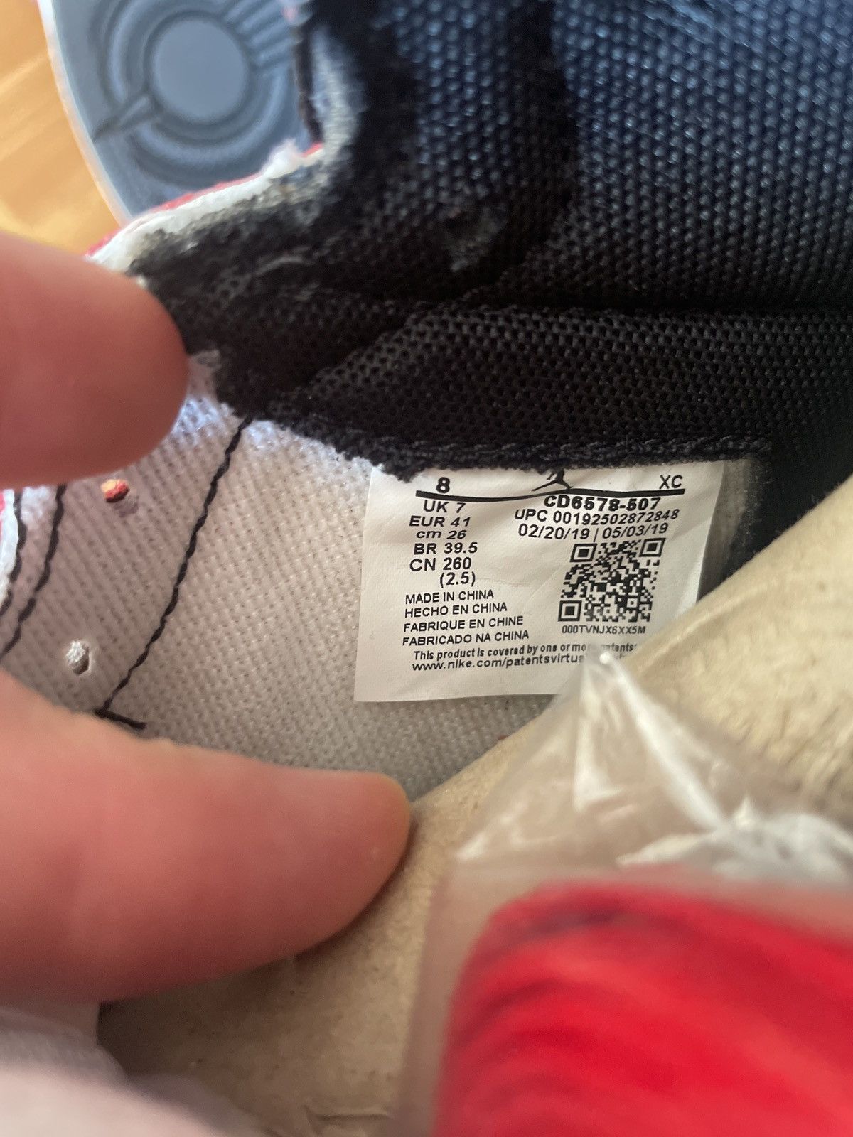 Jordan Brand Jordan 1 High OG Defiant SB La to Chicago dunk 85 skate US 8 Size US 8 / EU 41 - 6 Thumbnail
