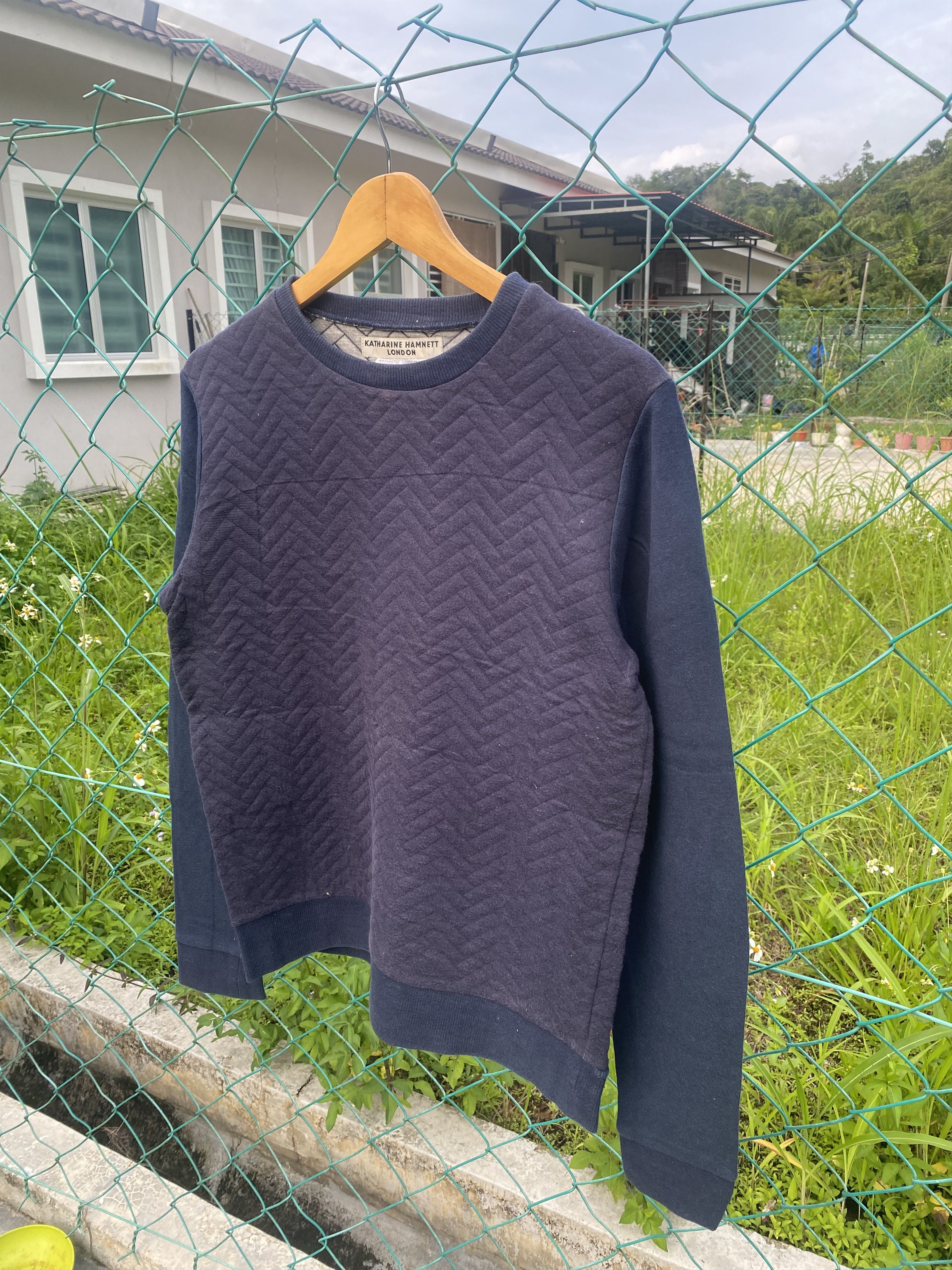 Katharine Hamnett London × Vintage Katrarine Hamnett London Sweater Size L / US 10 / IT 46 - 3 Thumbnail