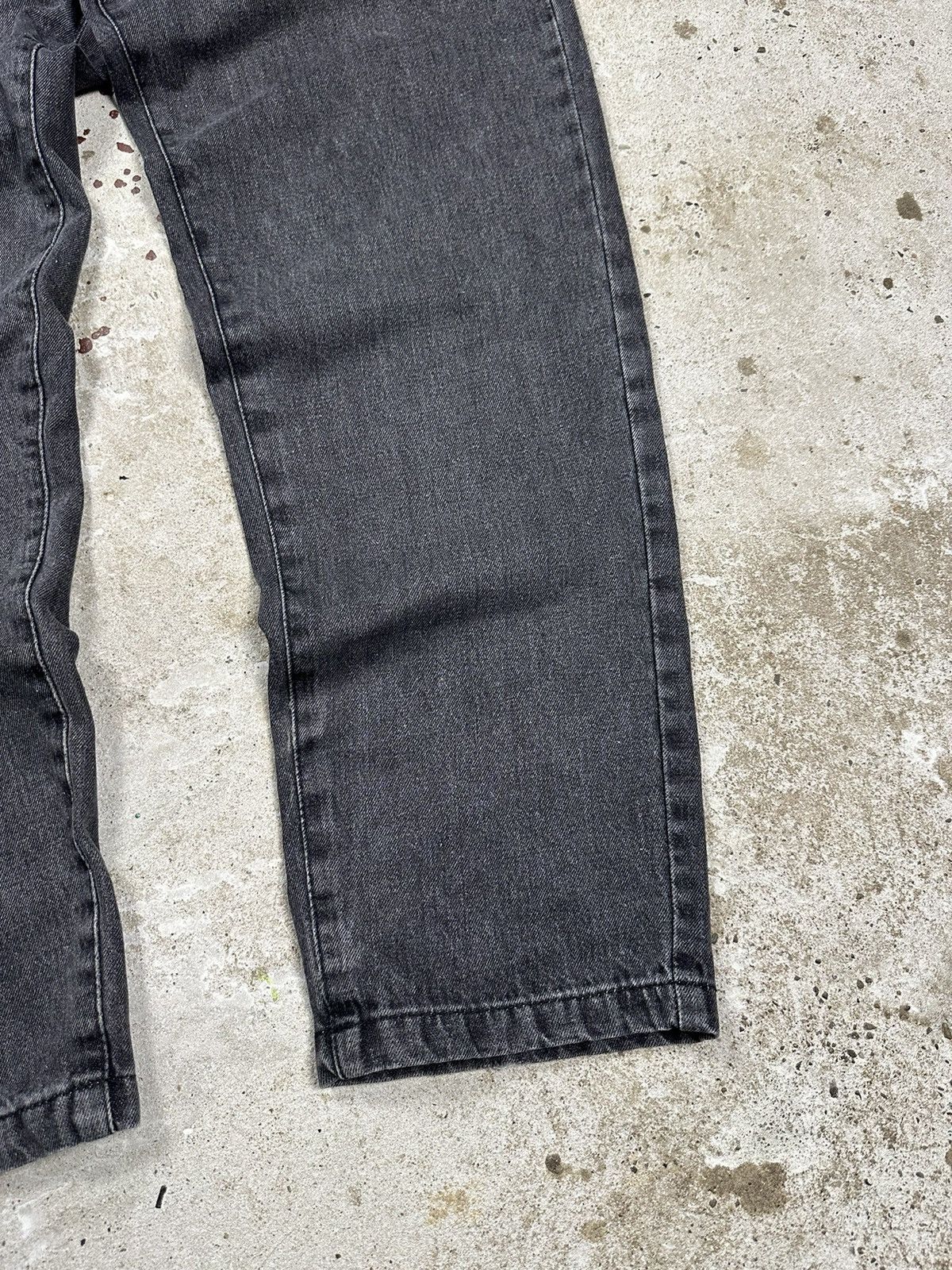 Southpole × Vintage Vintage Southpole Grey Baggy Embroidery Logo Denim Pants Size US 32 / EU 48 - 3 Thumbnail