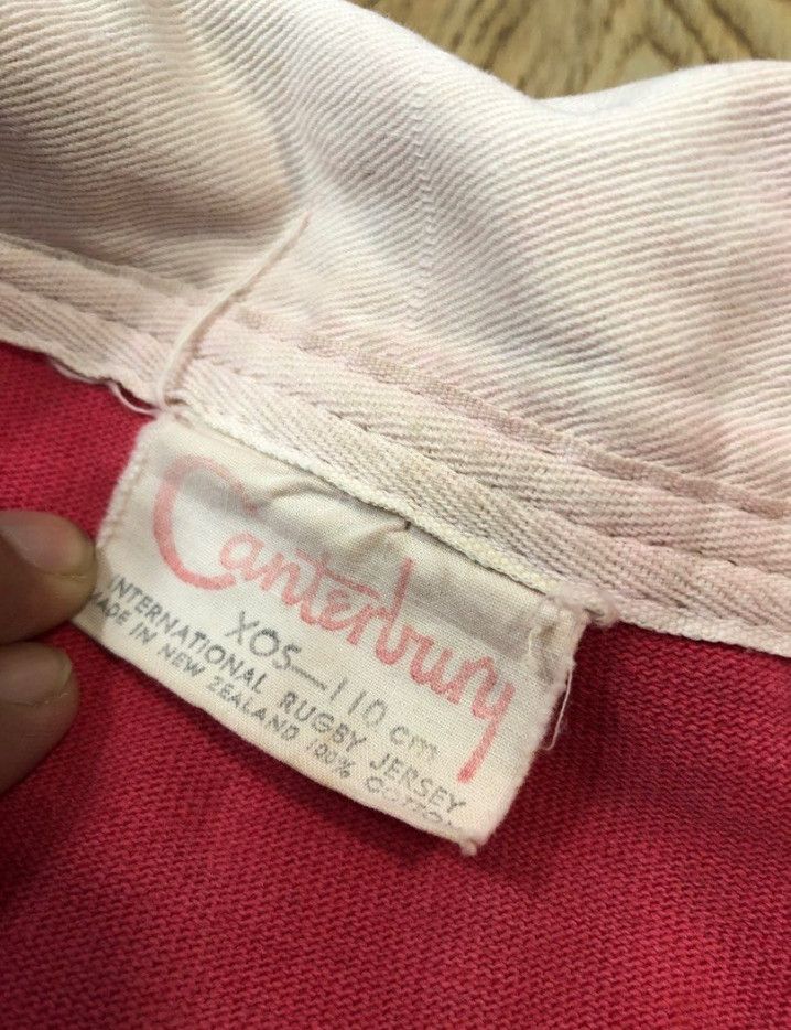 vintage canterbury Canada rugby union 80s