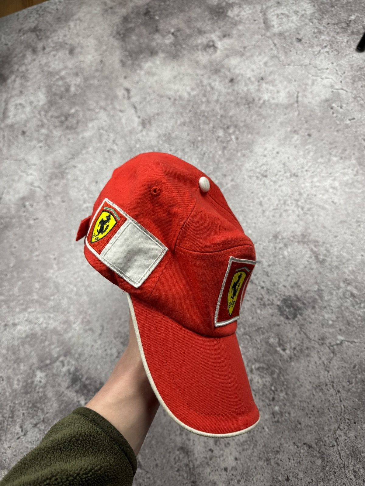 Ferrari Vintage F-1 Ferarri Y2K Schumacher Racing Cap Os Japanesse Size ONE SIZE - 3 Thumbnail