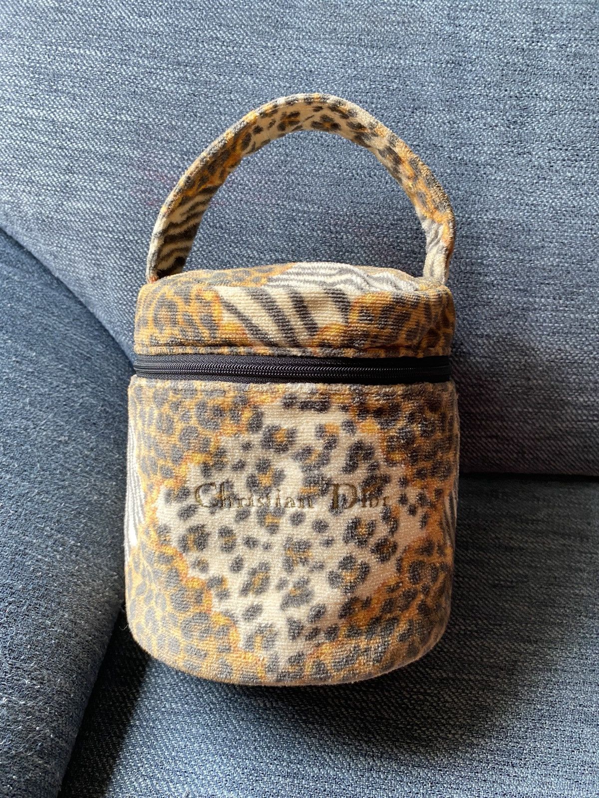 Dior Christian Dior CD Leopard Mini Vanity Bag. Size ONE SIZE - 15 Thumbnail