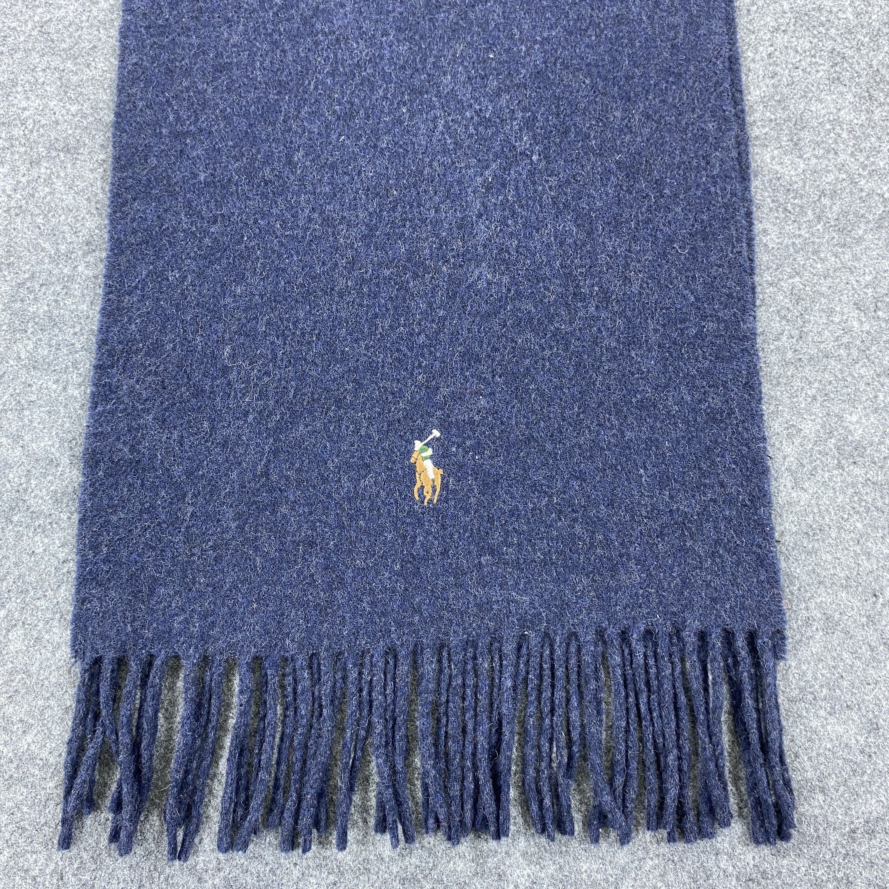 Polo Ralph Lauren × Vintage GF10693 Polo Ralph Lauren Scarf Neck Wear Muffler Nova Check Size ONE SIZE - 2 Thumbnail