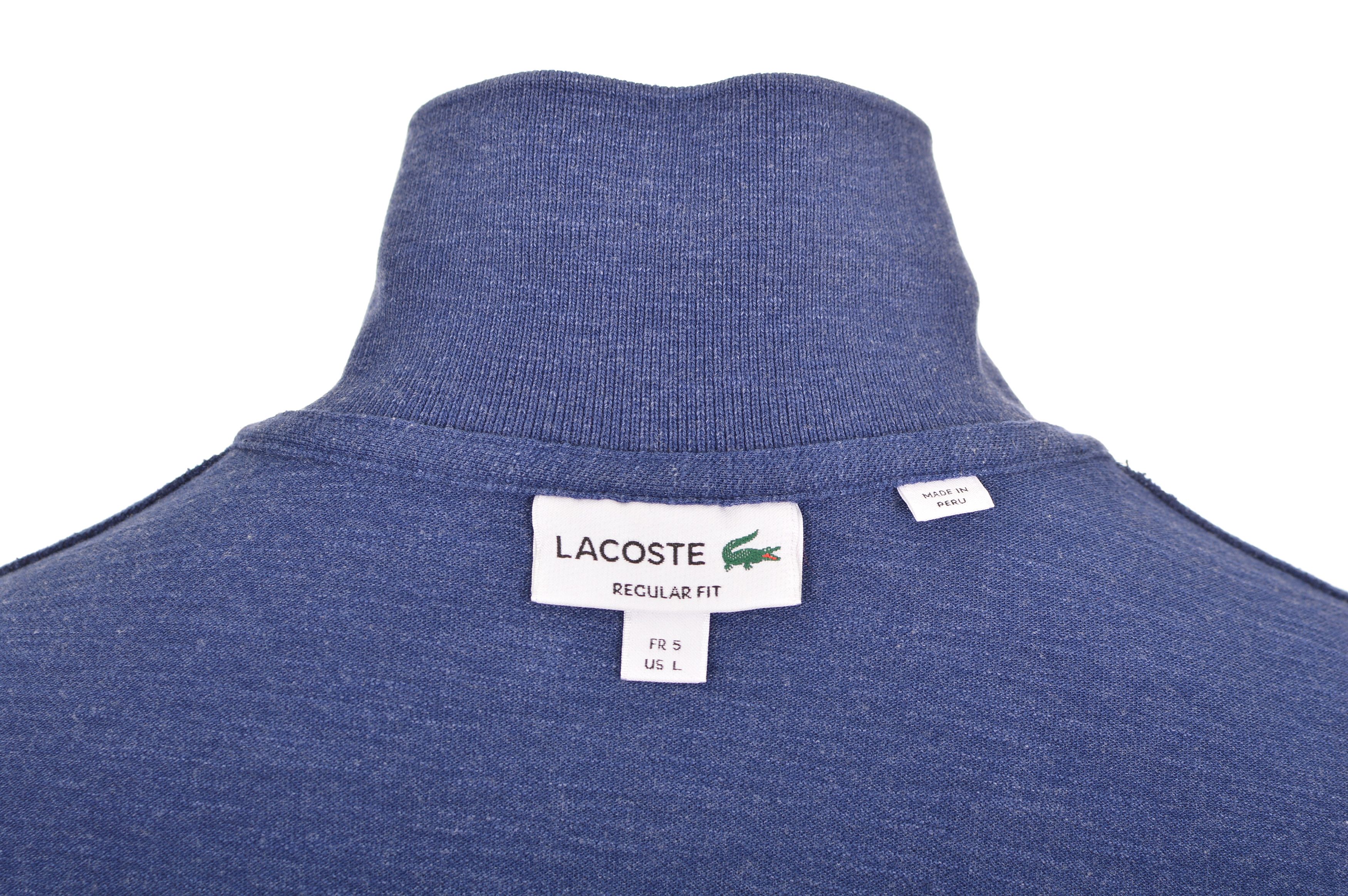 Lacoste Lacoste PH7634 Blue Regular Fit Short Sleeve Polo Shirt Size US L / EU 52-54 / 3 - 5 Thumbnail