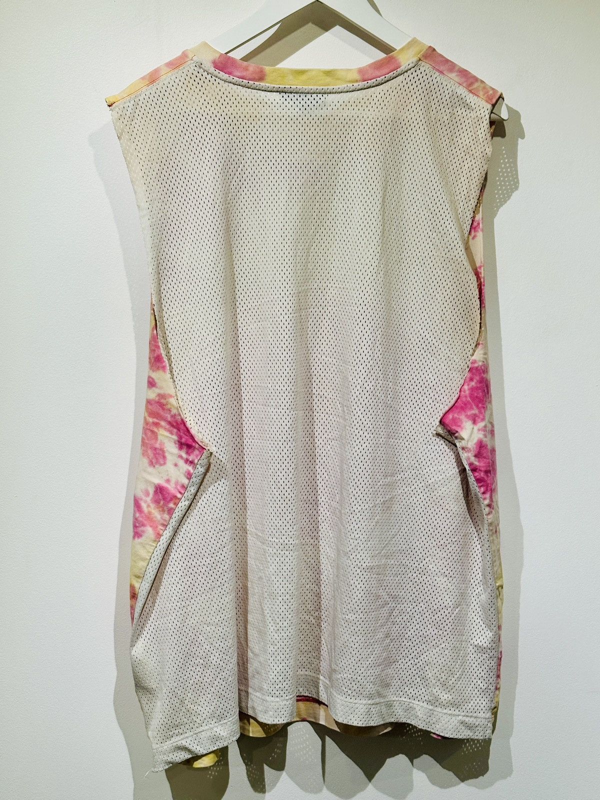 Gosha Rubchinskiy Gosha tie dye tank with mesh back Size US M / EU 48-50 / 2 - 3 Thumbnail