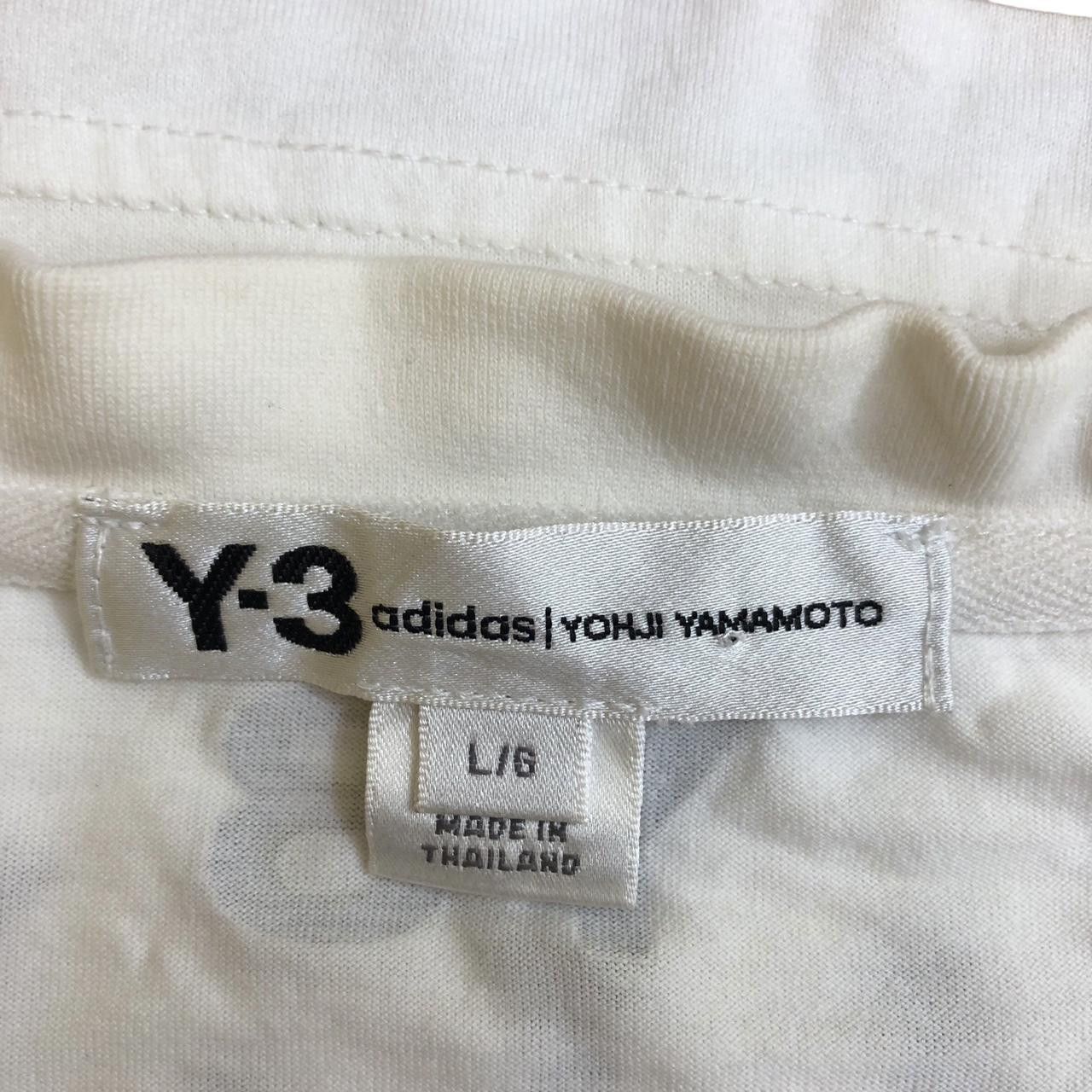 Yohji Yamamoto YOHJI YAMAMOTO Y3 x ADIDAS Collaboration Tee Shirt Top Size US L / EU 52-54 / 3 - 5 Thumbnail